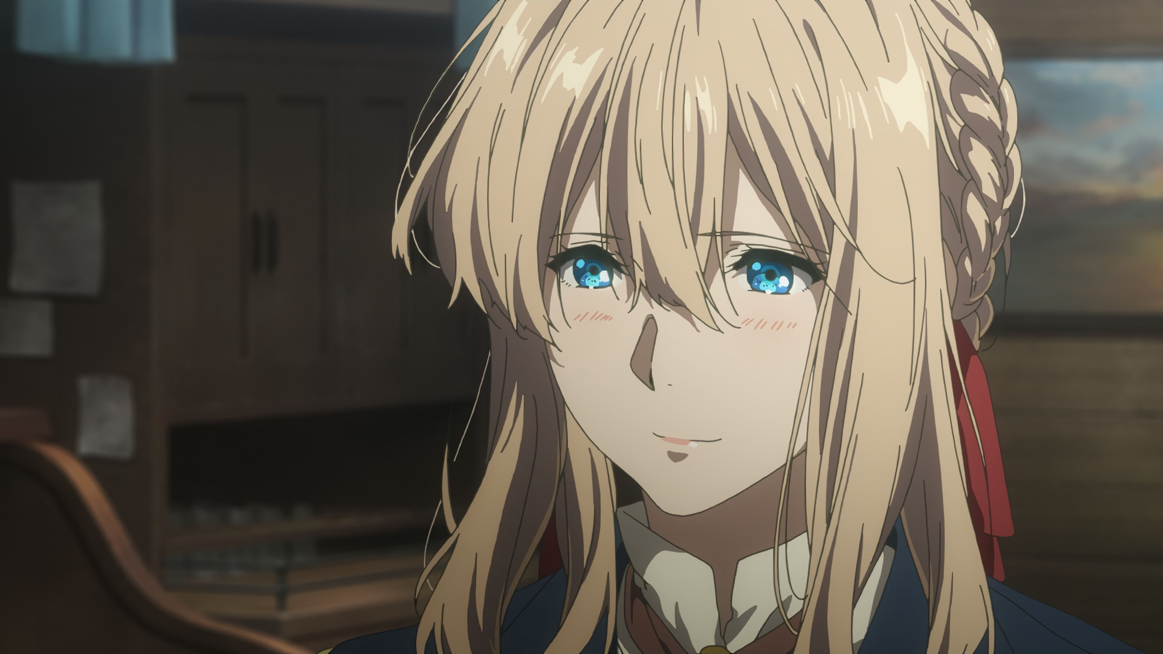 Free HD anime, violet evergarden: the movie, blonde, blue eyes, violet evergarden (character)