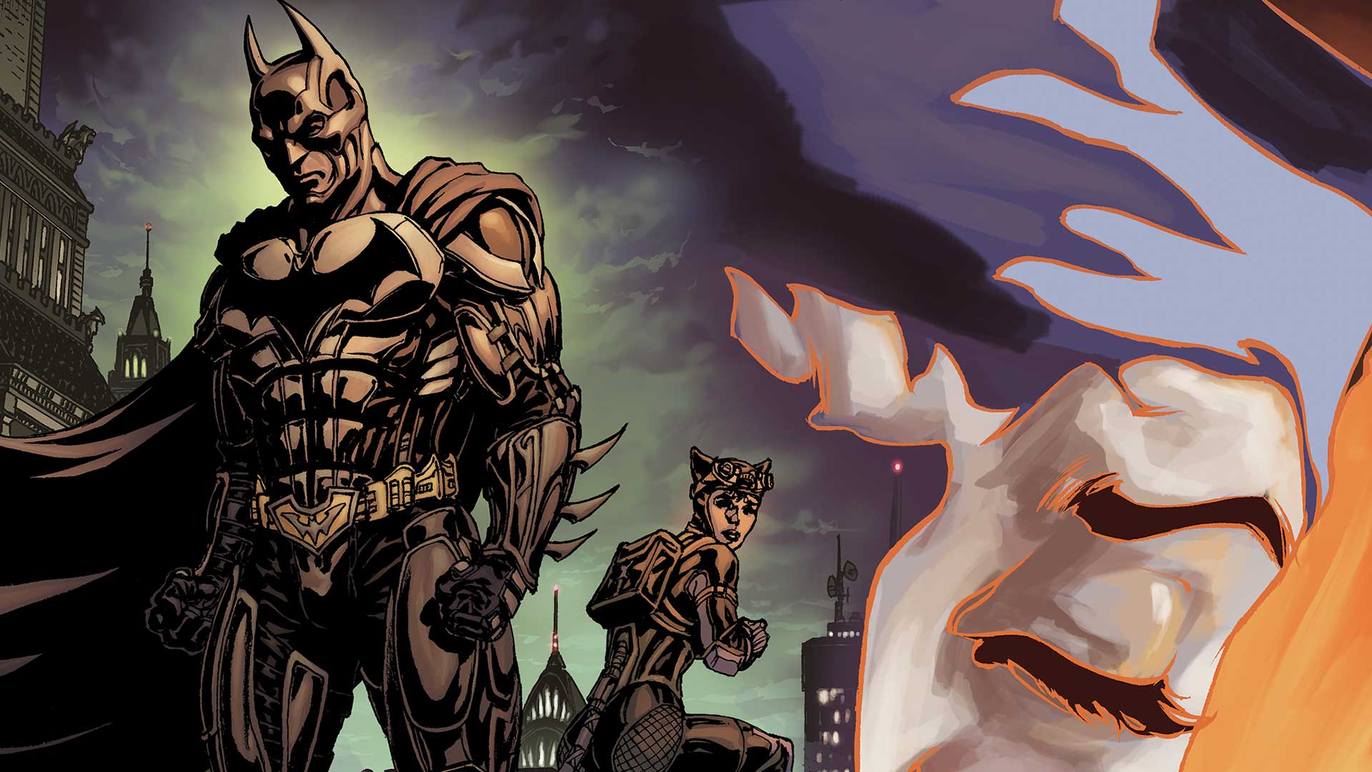 Free download wallpaper Batman, Catwoman, Comics on your PC desktop