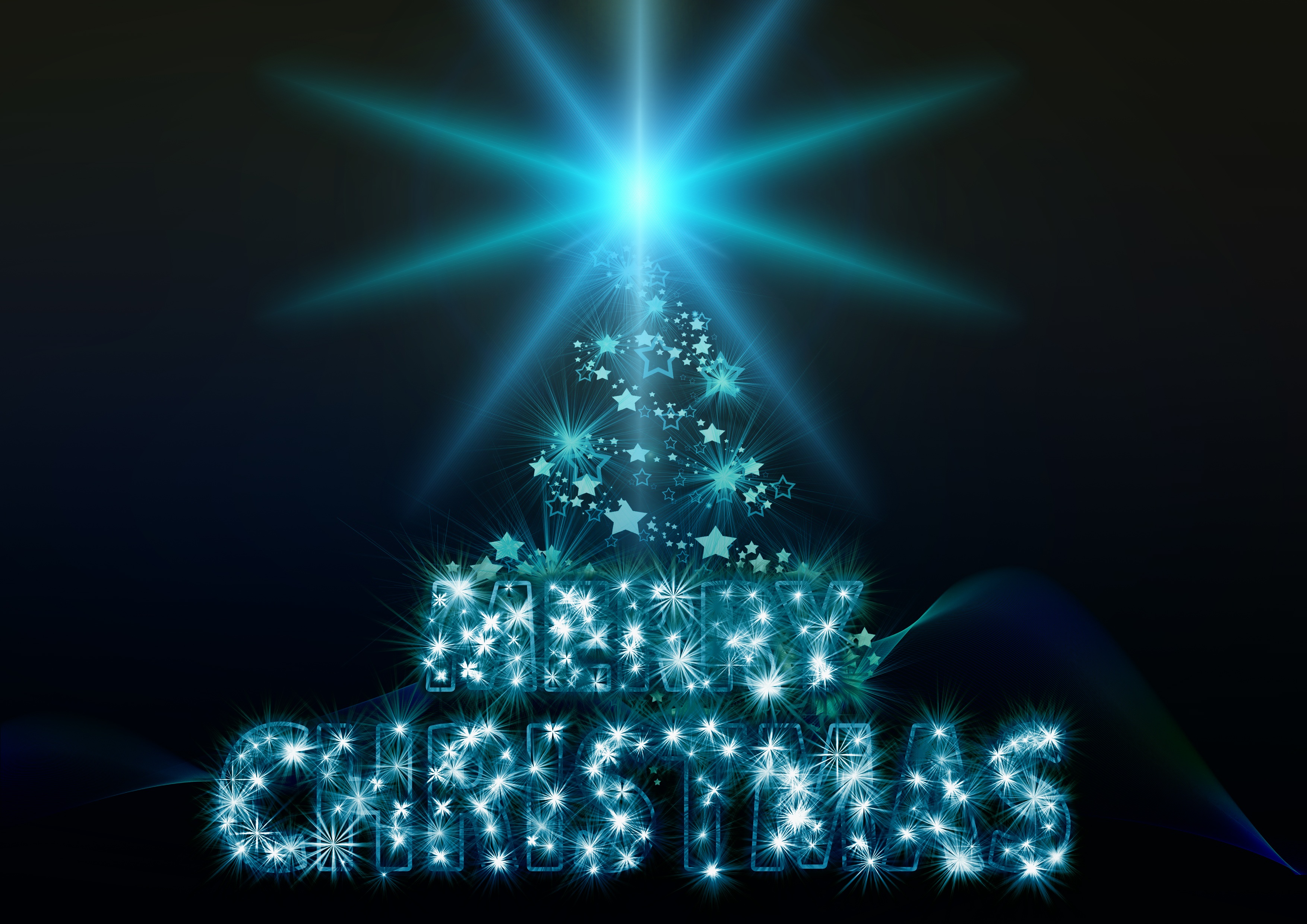 PCデスクトップにクリスマス, 青い, ホリデー, メリークリスマス画像を無料でダウンロード