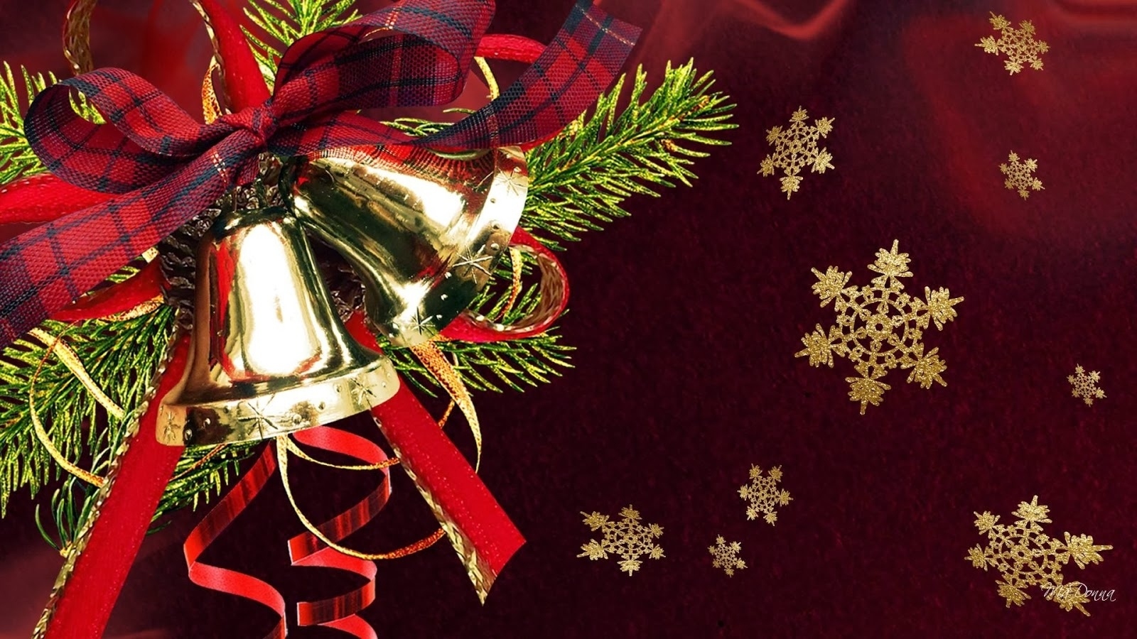 Descarga gratis la imagen Navidad, Día Festivo, Decoración, Dorado, Copo De Nieve, Campana en el escritorio de tu PC