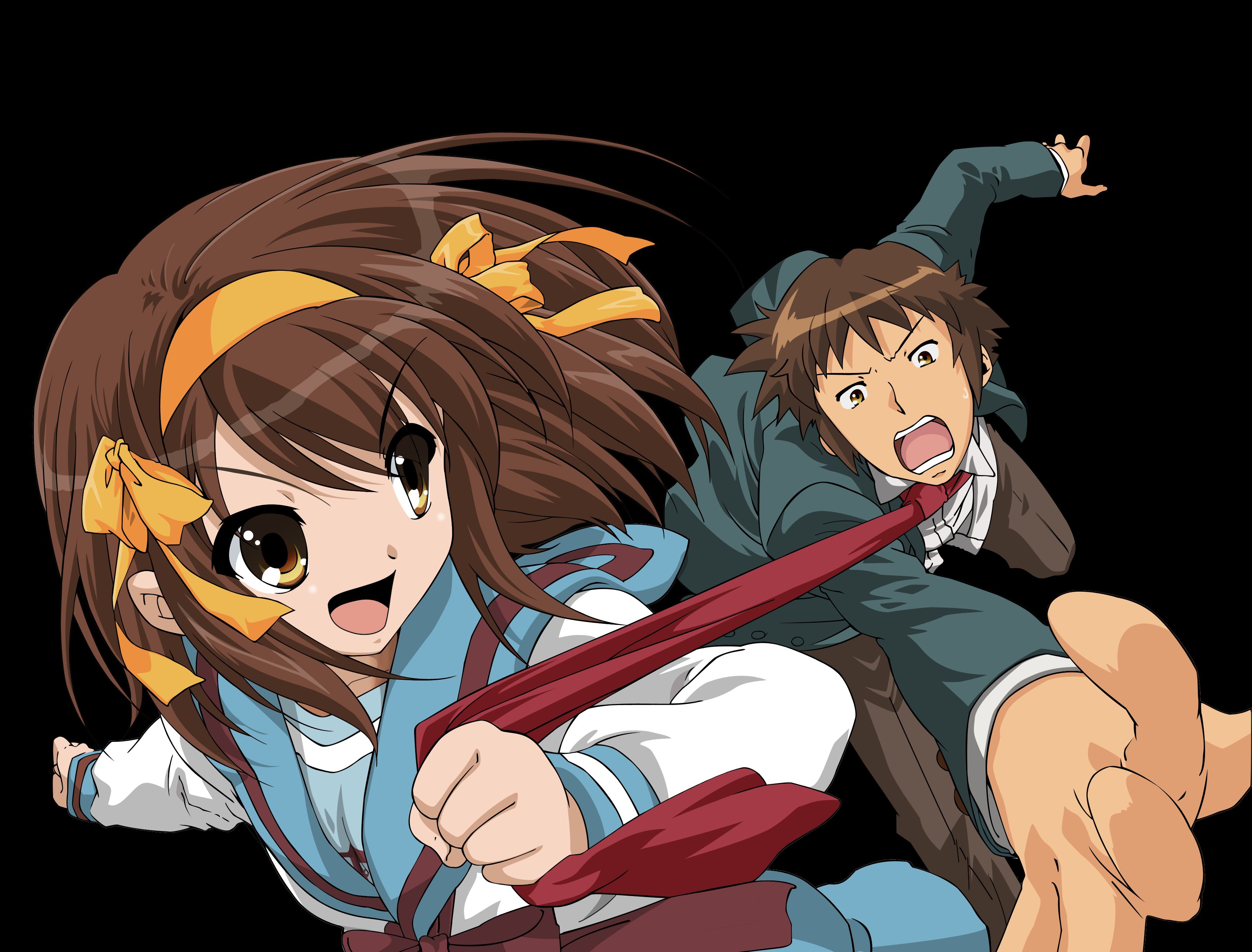 Download mobile wallpaper Anime, The Melancholy Of Haruhi Suzumiya for free.