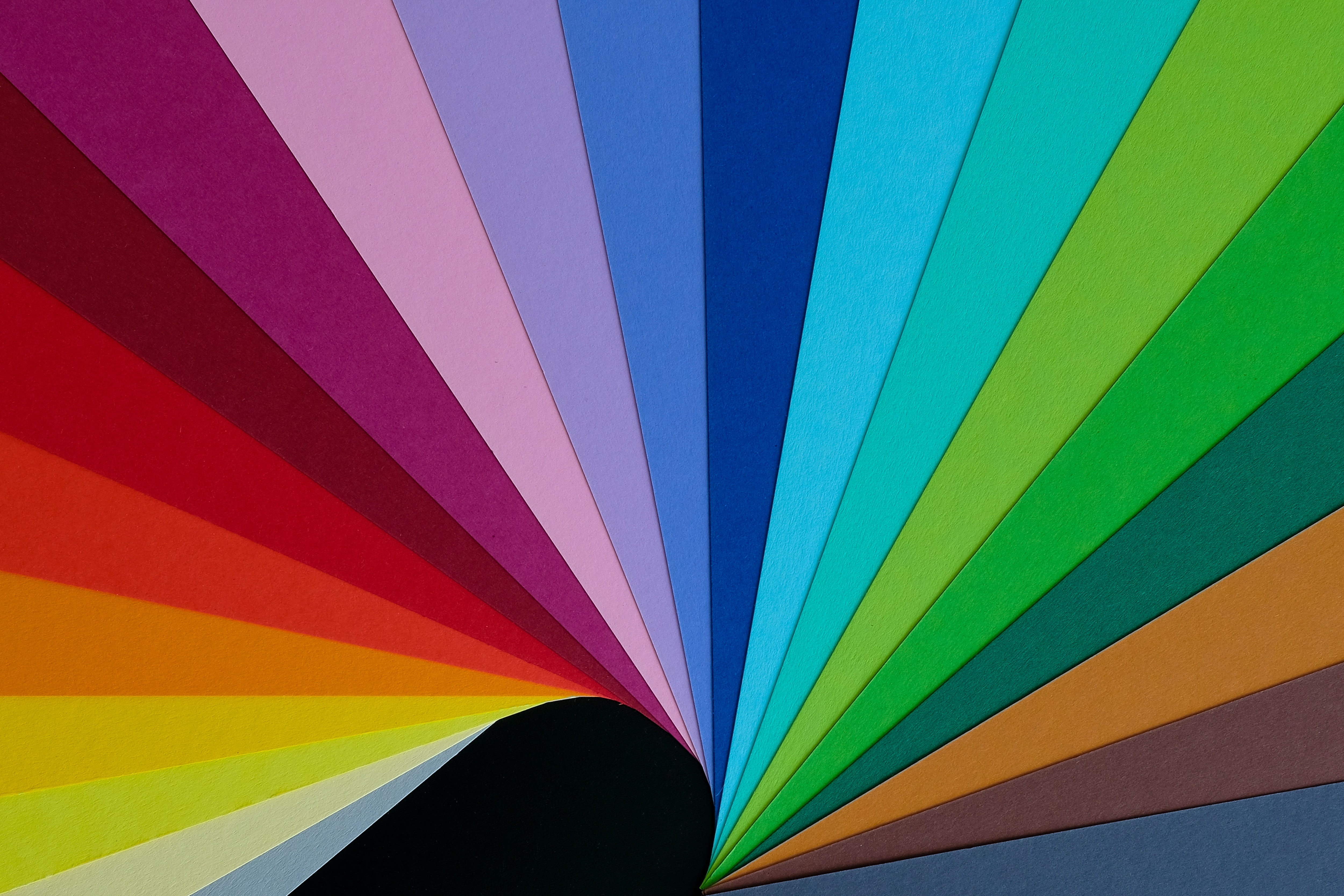 multicolored, paper, rainbow, miscellanea, miscellaneous, motley Free Stock Photo