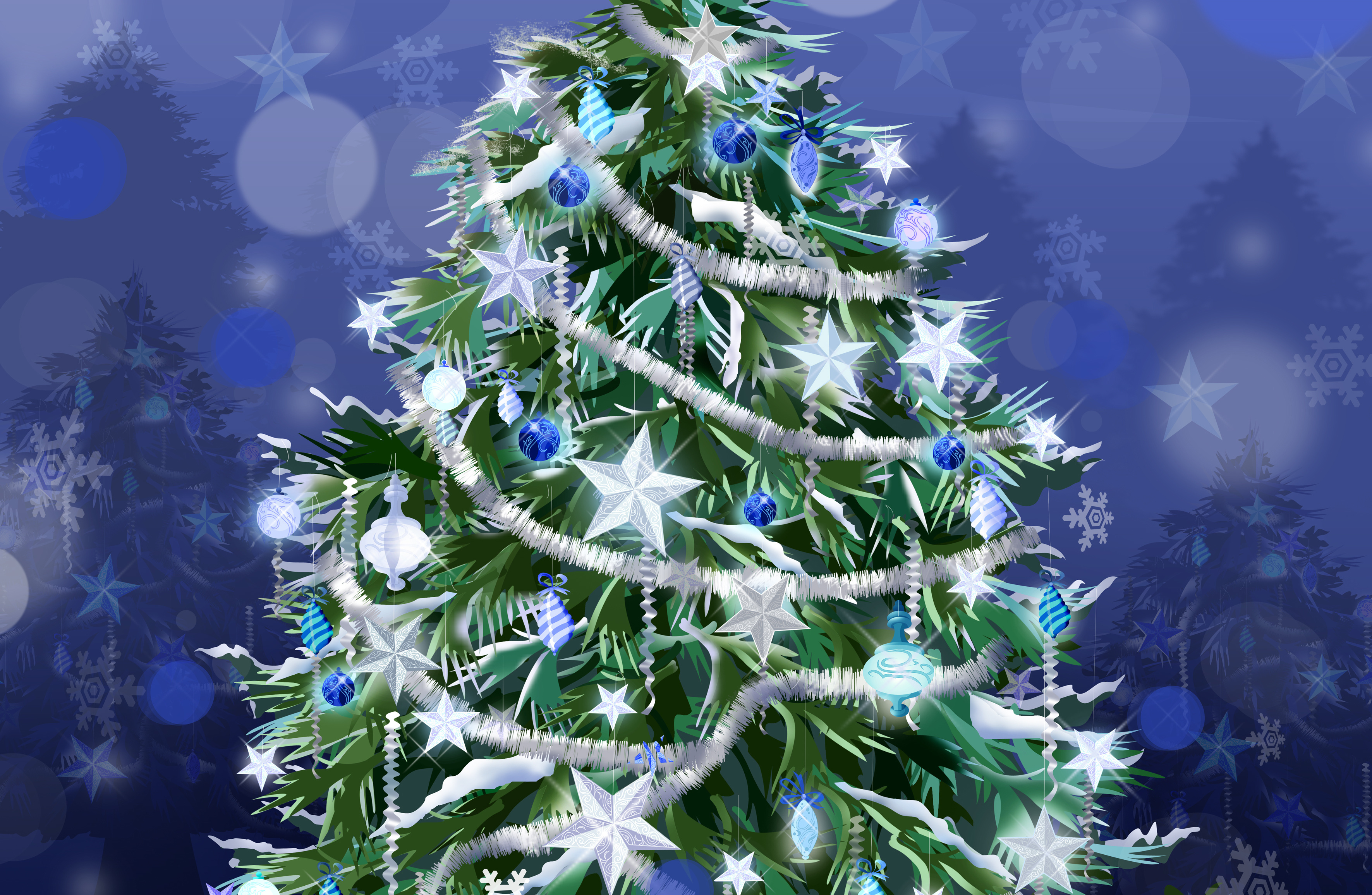 Laden Sie das Bäume, Neujahr, Feiertage, Bilder, Tannenbaum, Weihnachten-Bild kostenlos auf Ihren PC-Desktop herunter