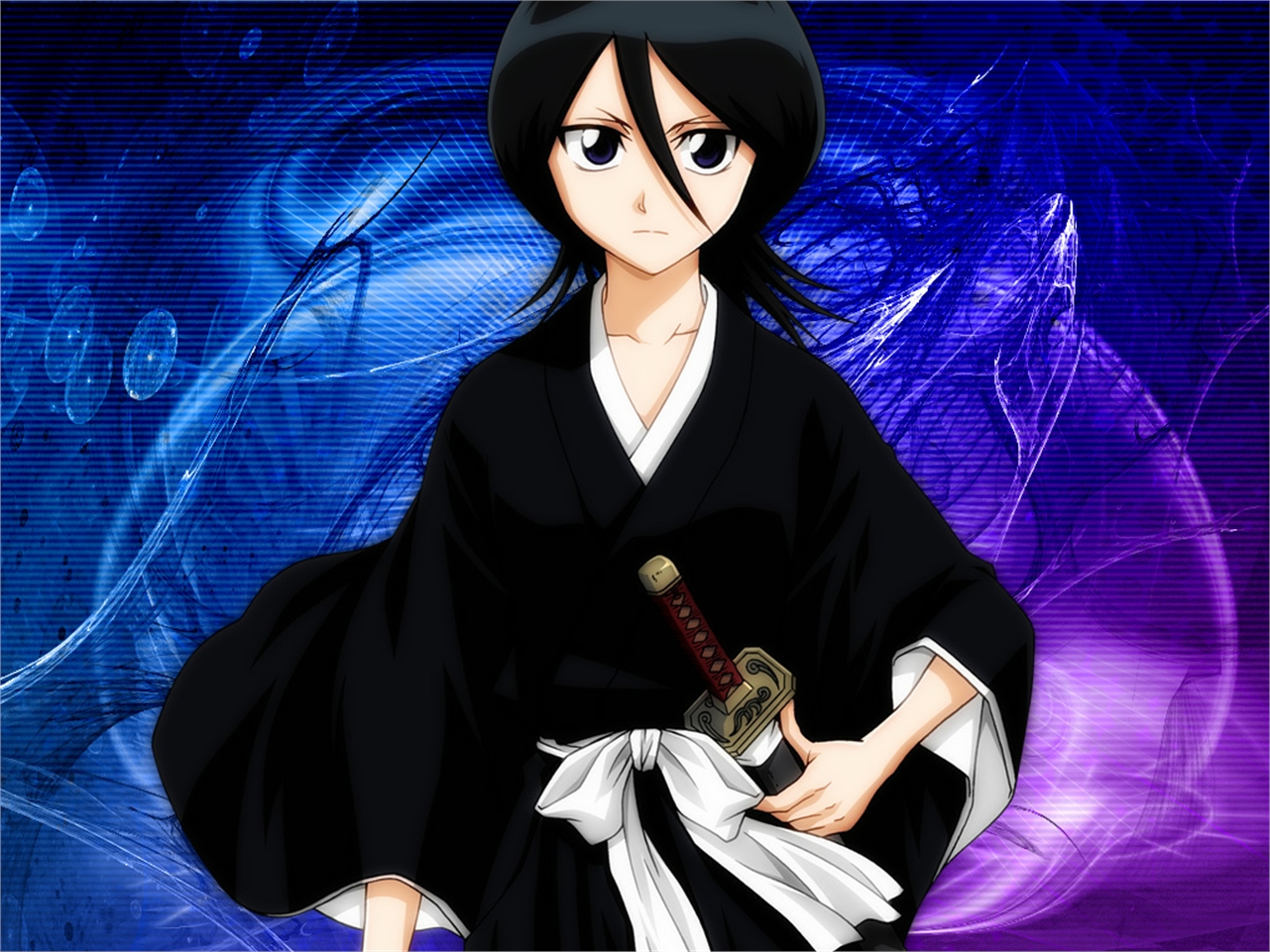 Download mobile wallpaper Anime, Bleach, Rukia Kuchiki for free.