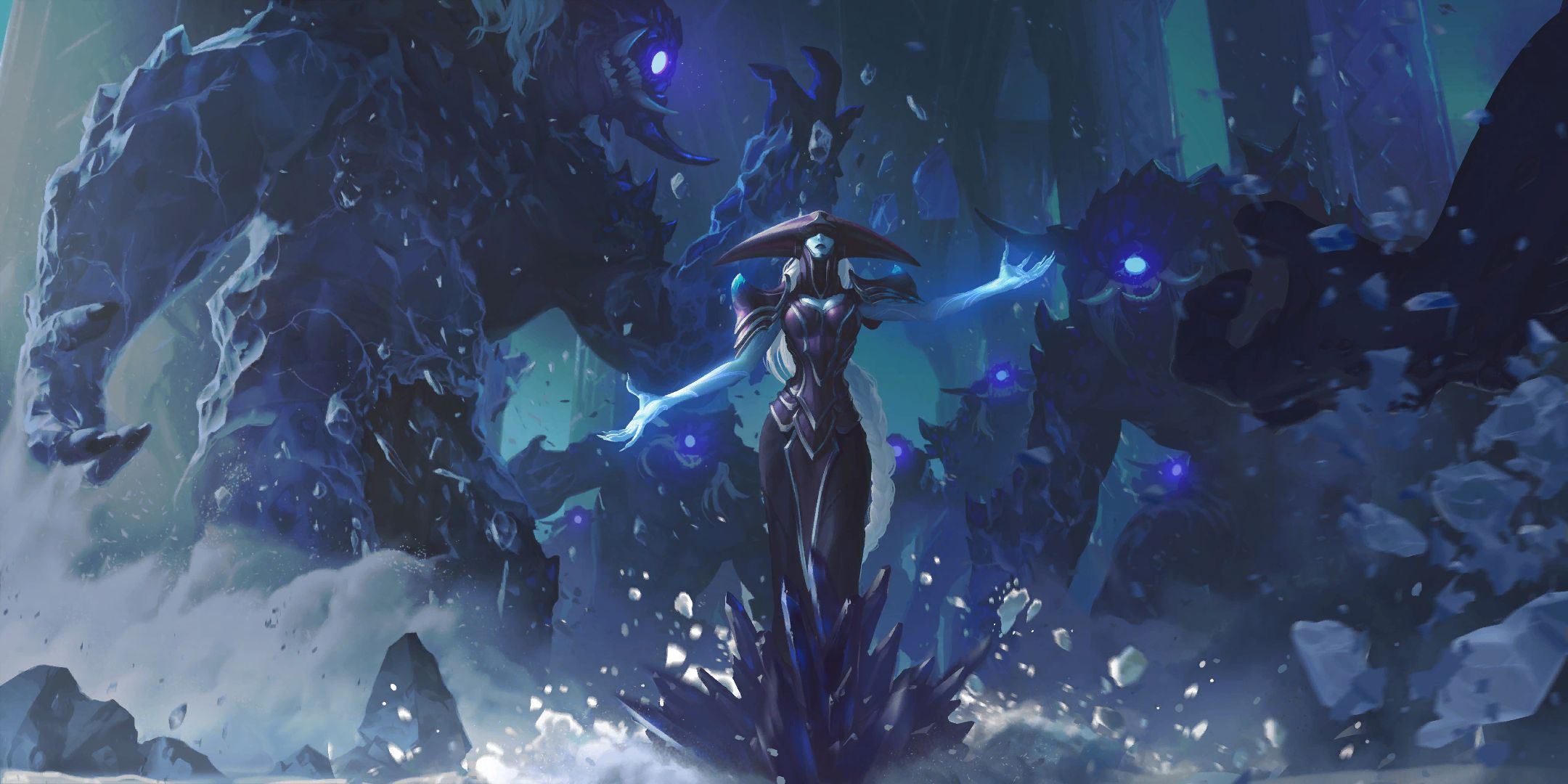 Panoramic Wallpapers Lissandra (League Of Legends) 