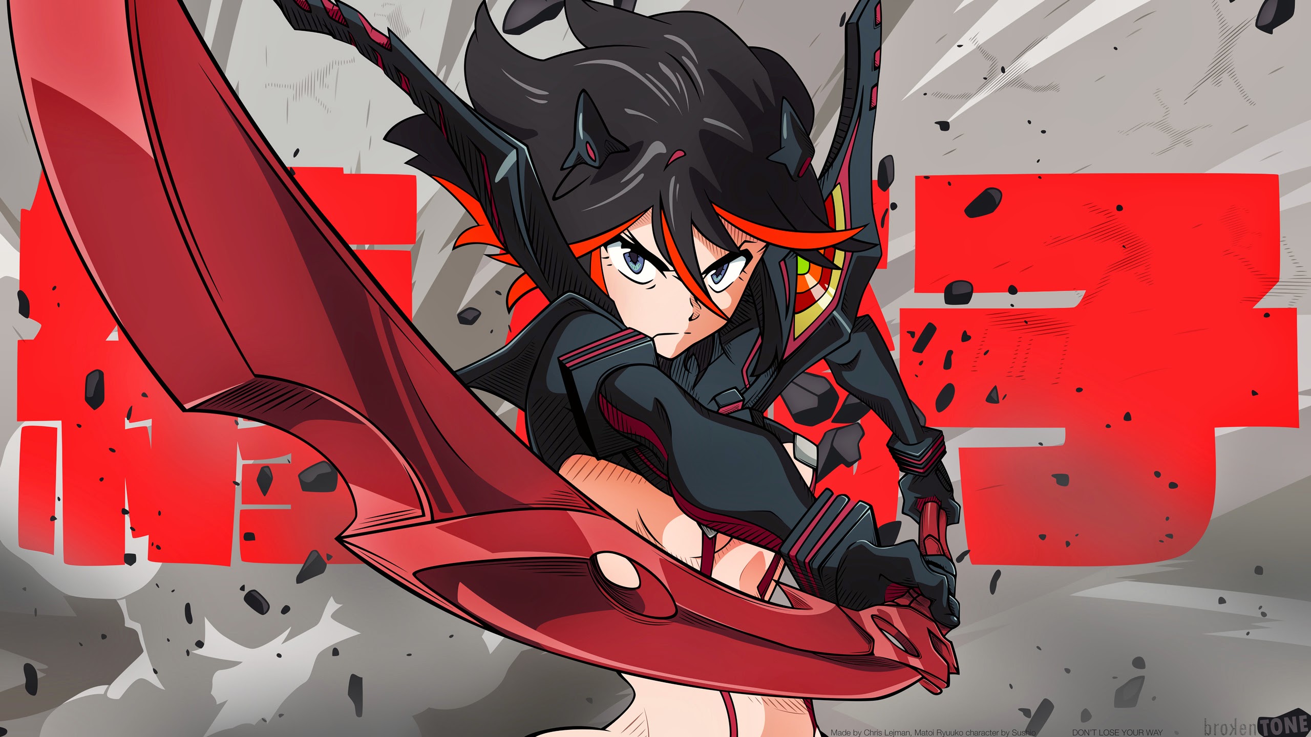 726398 Hintergrundbild herunterladen animes, kiru ra kiru: kill la kill, ryūko matoi - Bildschirmschoner und Bilder kostenlos