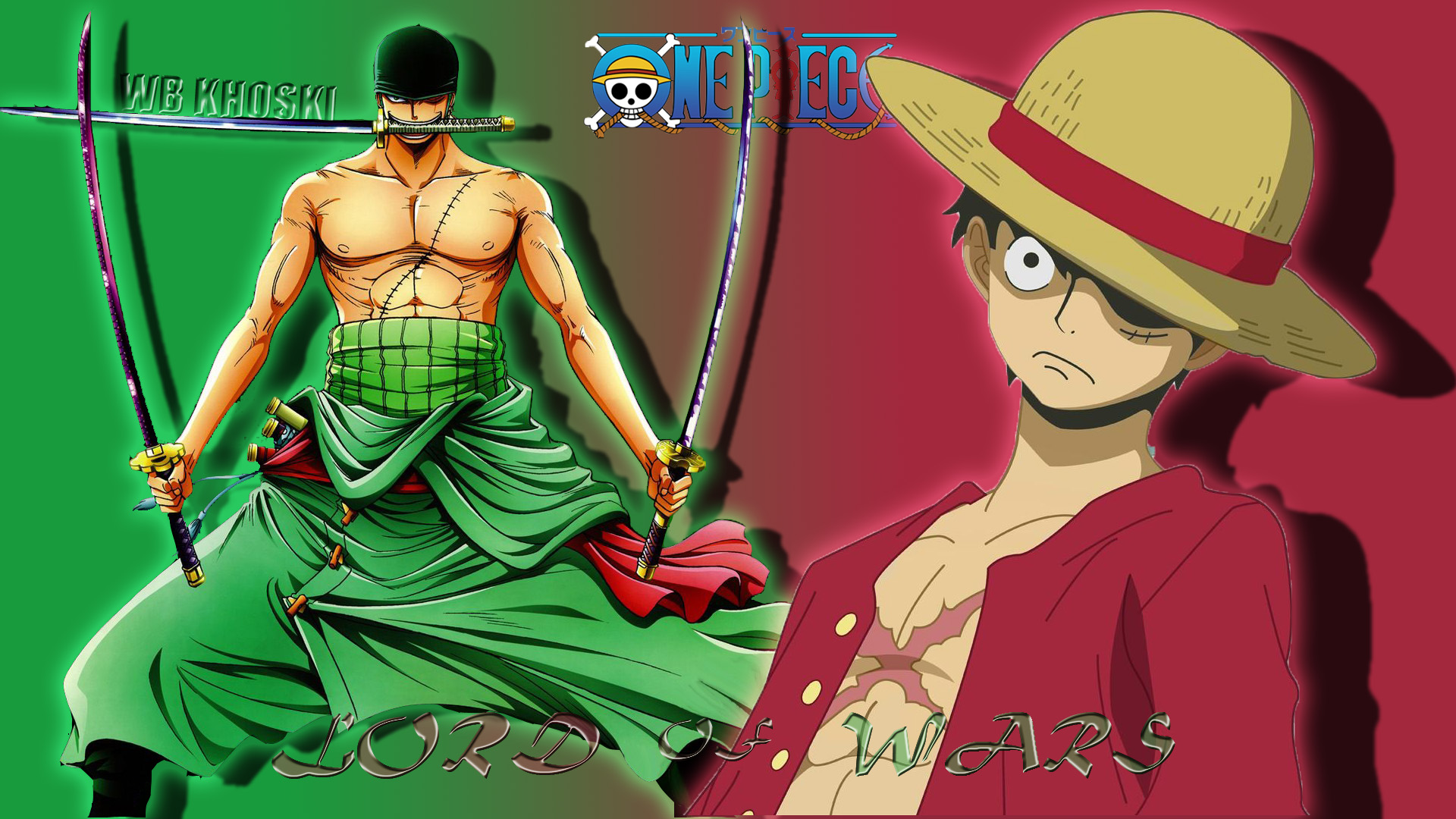 Handy-Wallpaper Roronoa Zorro, Affe D Luffy, One Piece, Animes kostenlos herunterladen.