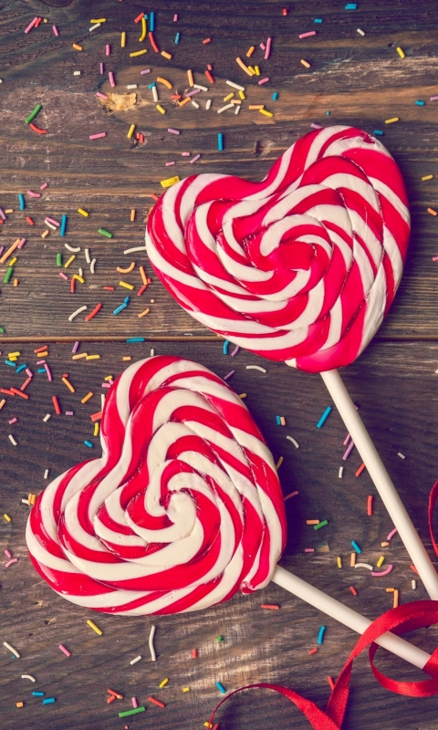 Download mobile wallpaper Food, Love, Heart, Sweets, Candy for free.