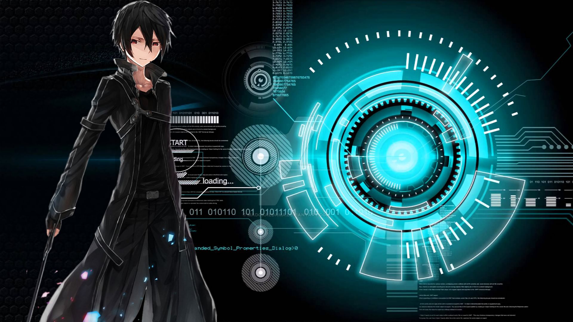 Baixar papel de parede para celular de Anime, Sword Art Online, Kirito (Sword Art Online), Kazuto Kirigaya gratuito.