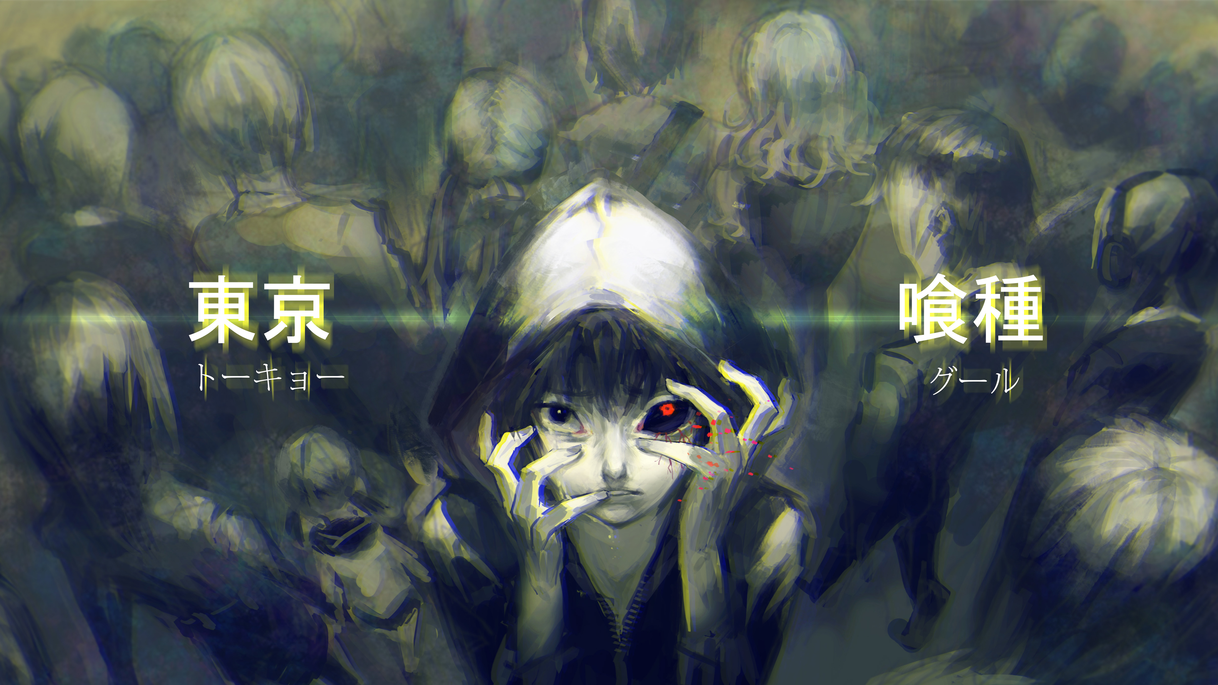 Handy-Wallpaper Animes, Ken Kanek, Tokyo Ghoul kostenlos herunterladen.