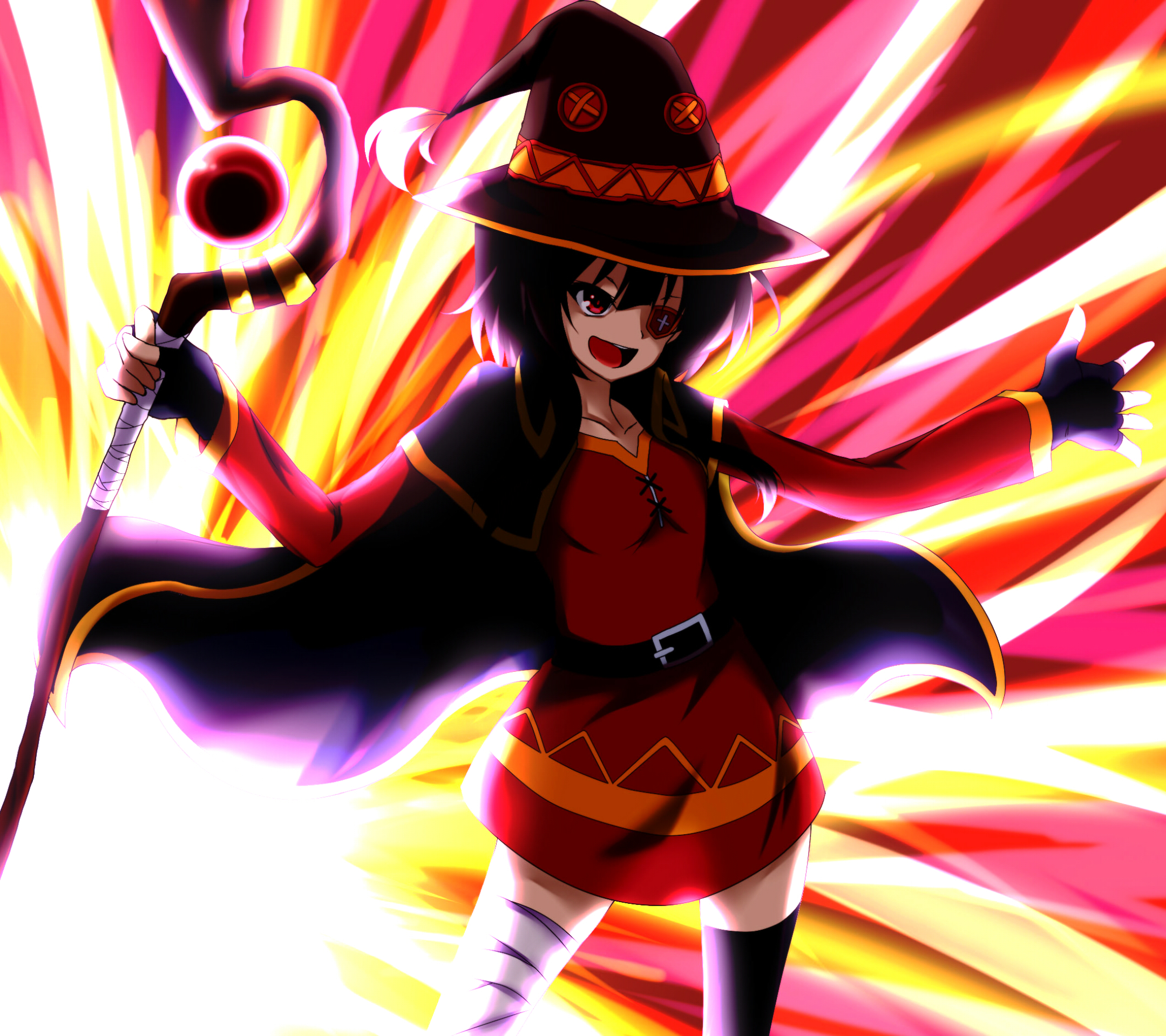 Laden Sie das Animes, Konosuba: God's Blessing On This Wonderful World!, Megumin (Konosuba)-Bild kostenlos auf Ihren PC-Desktop herunter