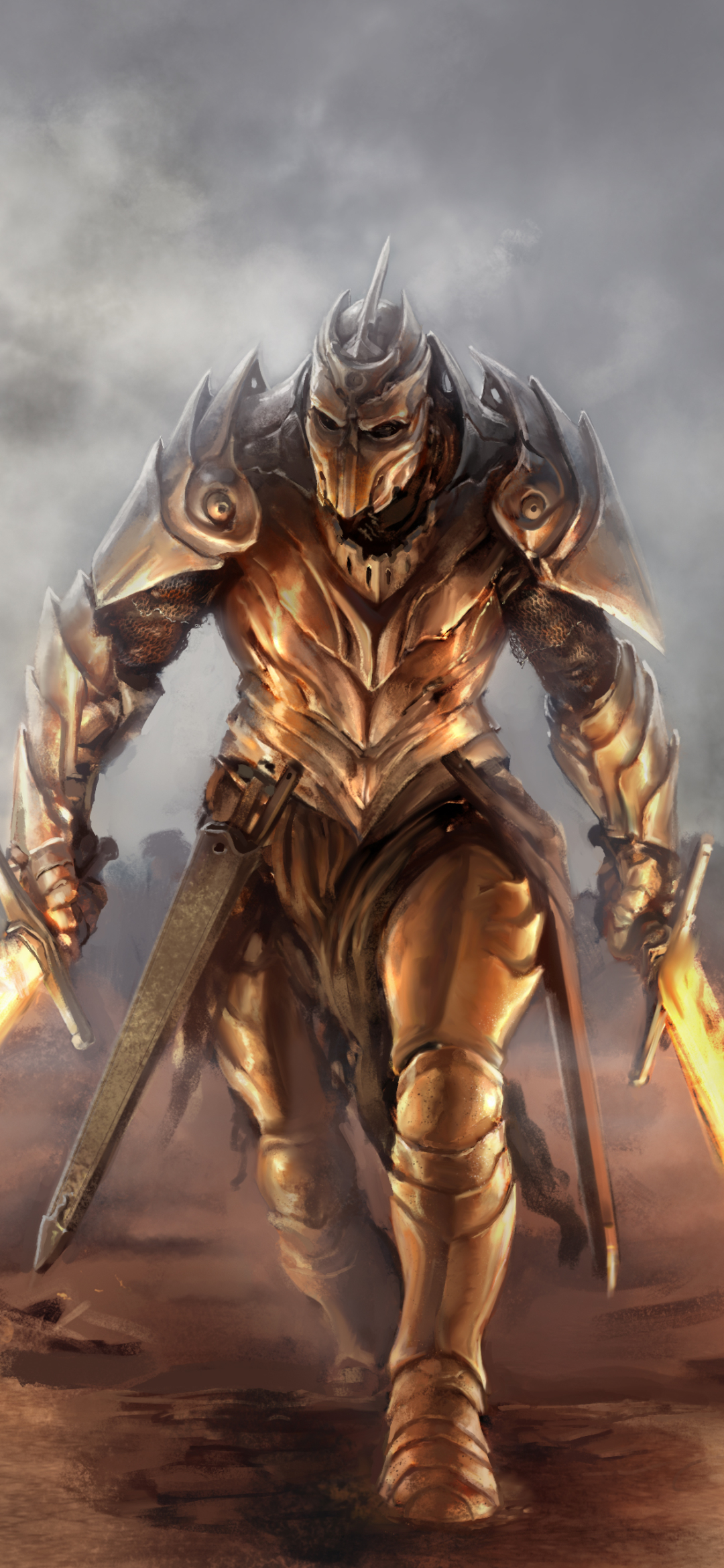 Download mobile wallpaper Fantasy, Warrior for free.