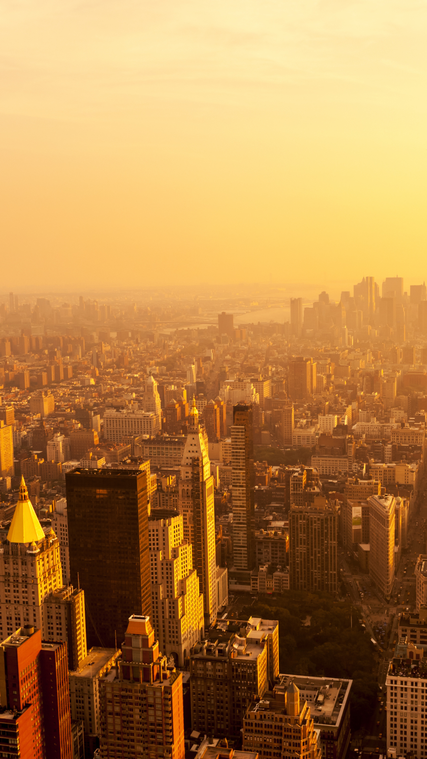 Free download wallpaper Cities, Usa, City, Skyscraper, Building, Horizon, Cityscape, New York, Aerial, Man Made on your PC desktop
