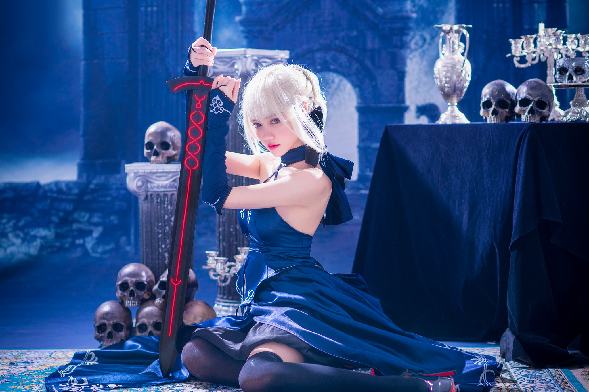 Baixe gratuitamente a imagem Mulheres, Saber (Série Destino), Cosplay na área de trabalho do seu PC