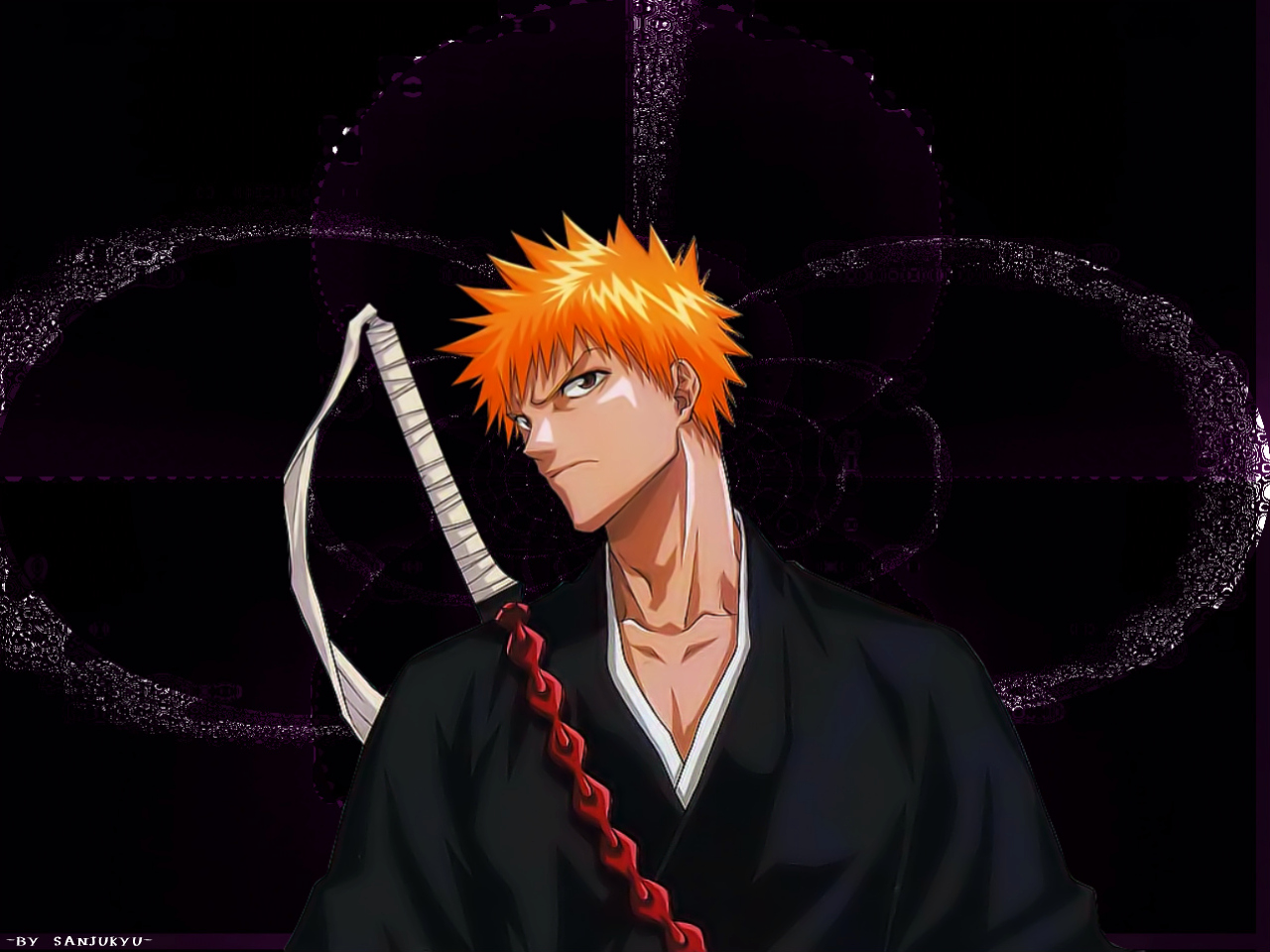 Handy-Wallpaper Bleach, Animes, Ichigo Kurosaki kostenlos herunterladen.