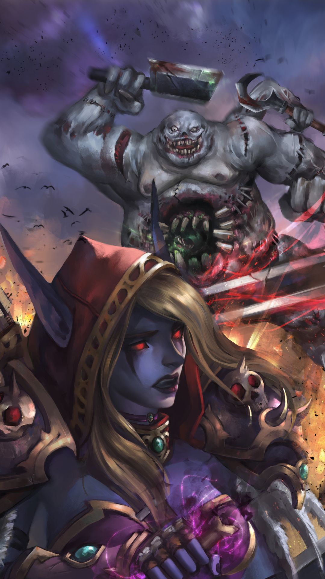 Download mobile wallpaper Video Game, Sylvanas Windrunner, Heroes Of The Storm for free.