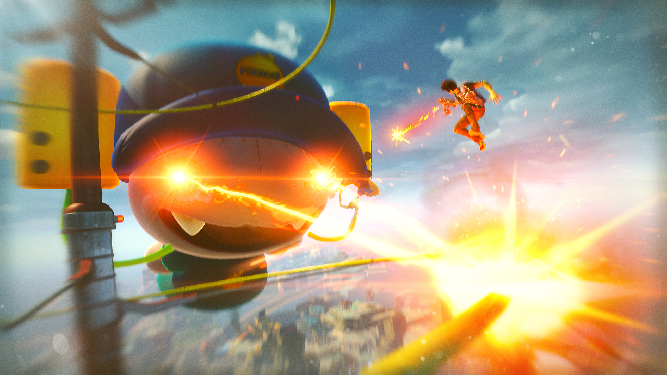 Download mobile wallpaper Video Game, Sunset Overdrive for free.