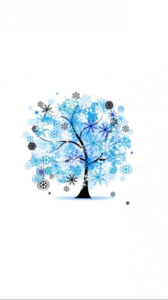 Download mobile wallpaper Winter, Snow, Christmas, Holiday, Artistic for free.