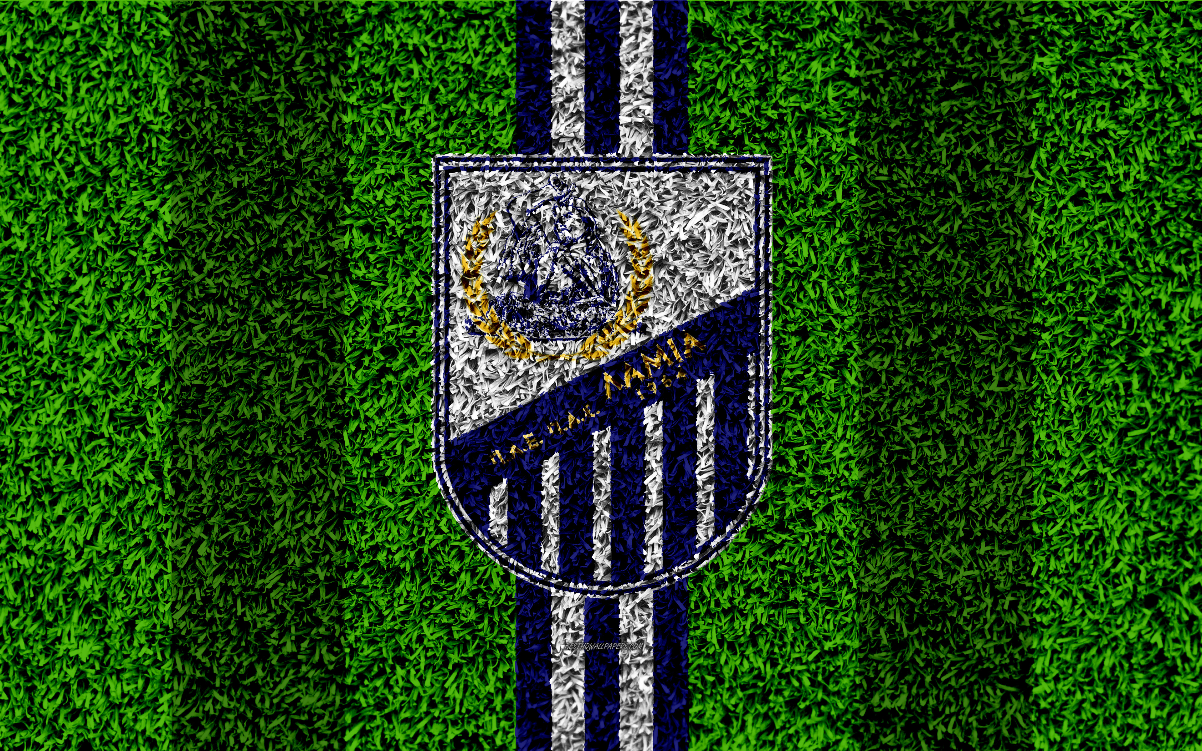 Laden Sie das Sport, Fußball, Logo, Emblem, Pas Lamia 1964-Bild kostenlos auf Ihren PC-Desktop herunter