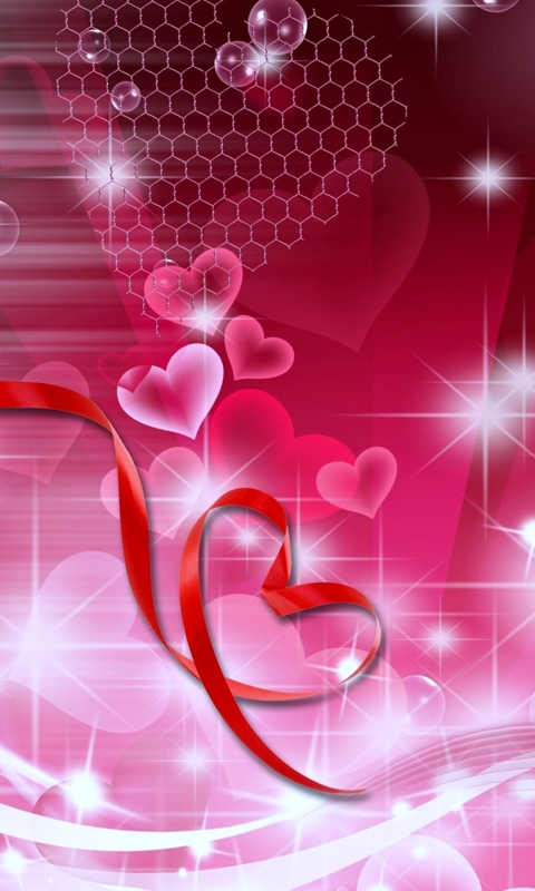 Download mobile wallpaper Love, Rose, Heart, Artistic, Romantic for free.