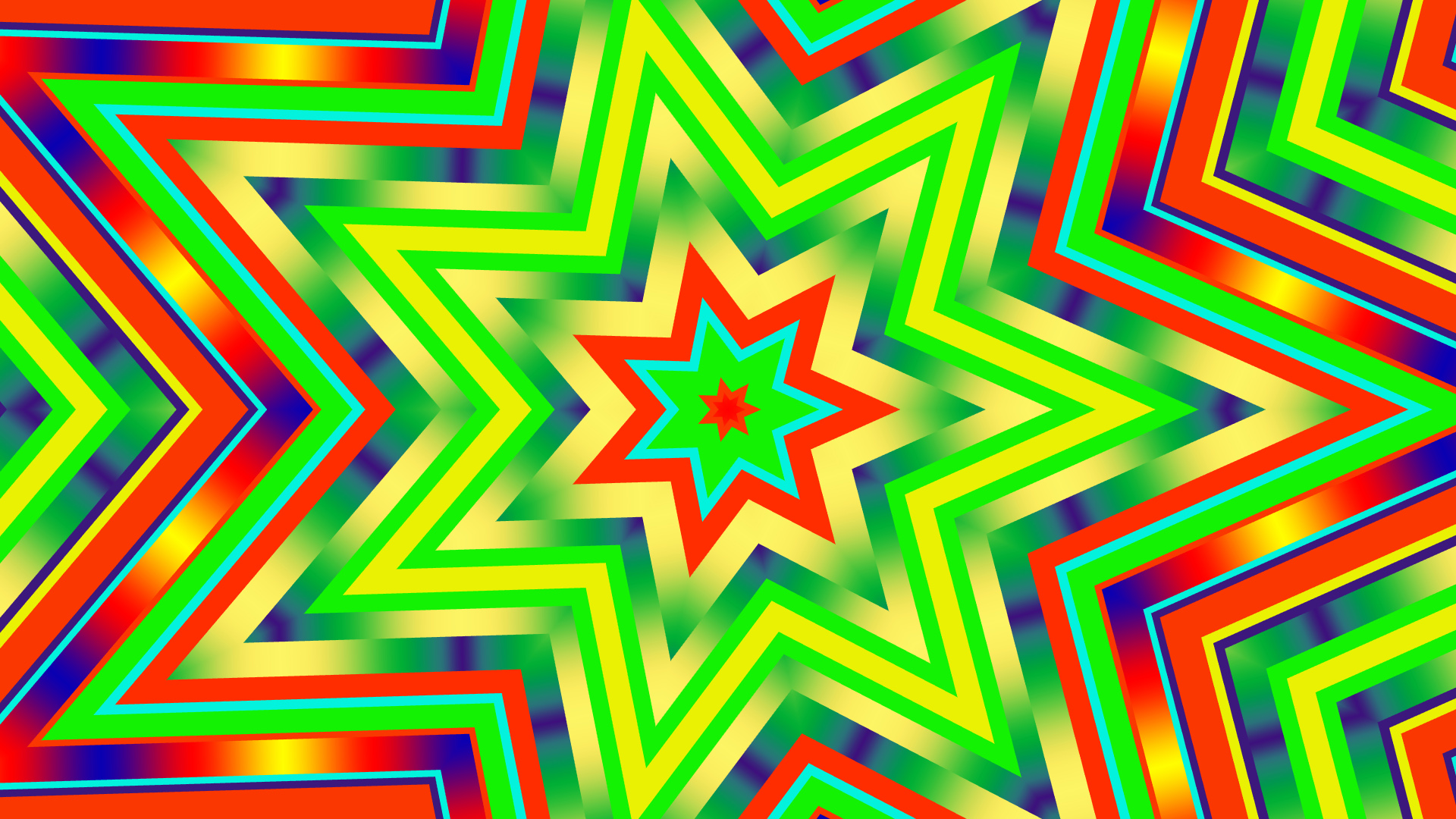 Download mobile wallpaper Abstract, Colorful, Gradient, Shapes, Kaleidoscope, Star for free.