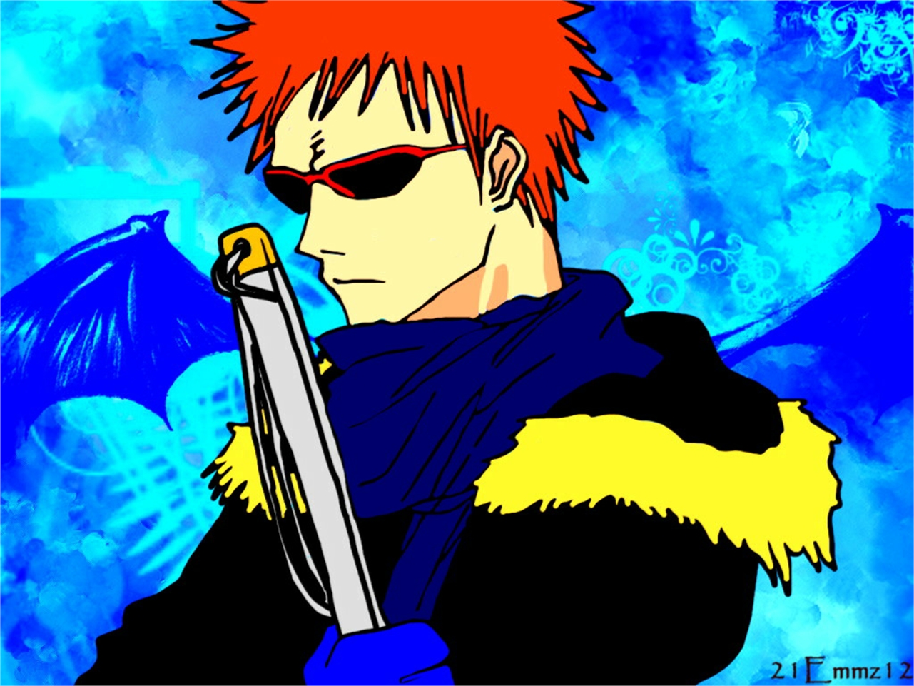 Handy-Wallpaper Bleach, Animes, Ichigo Kurosaki kostenlos herunterladen.