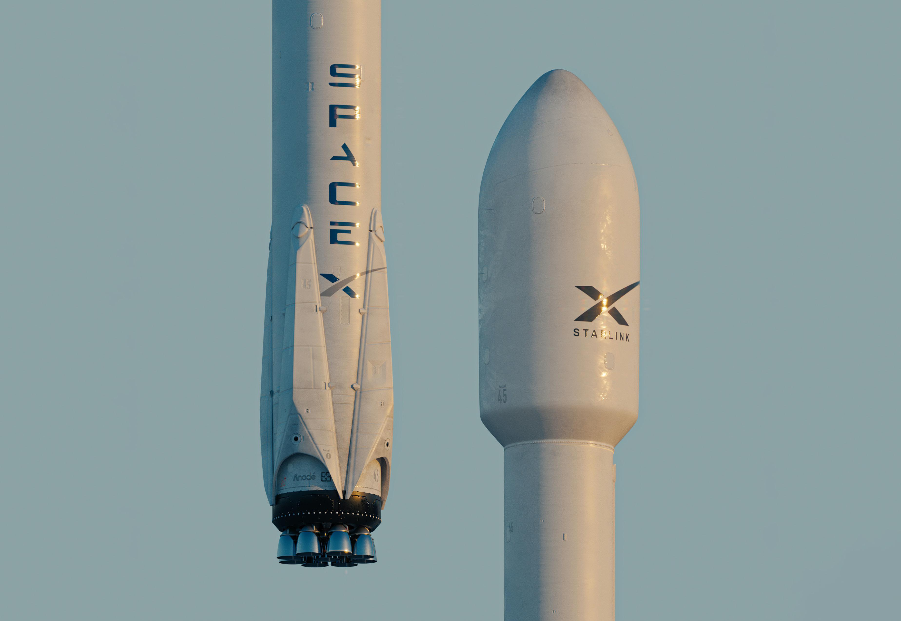 Free download wallpaper Man Made, Spacex on your PC desktop