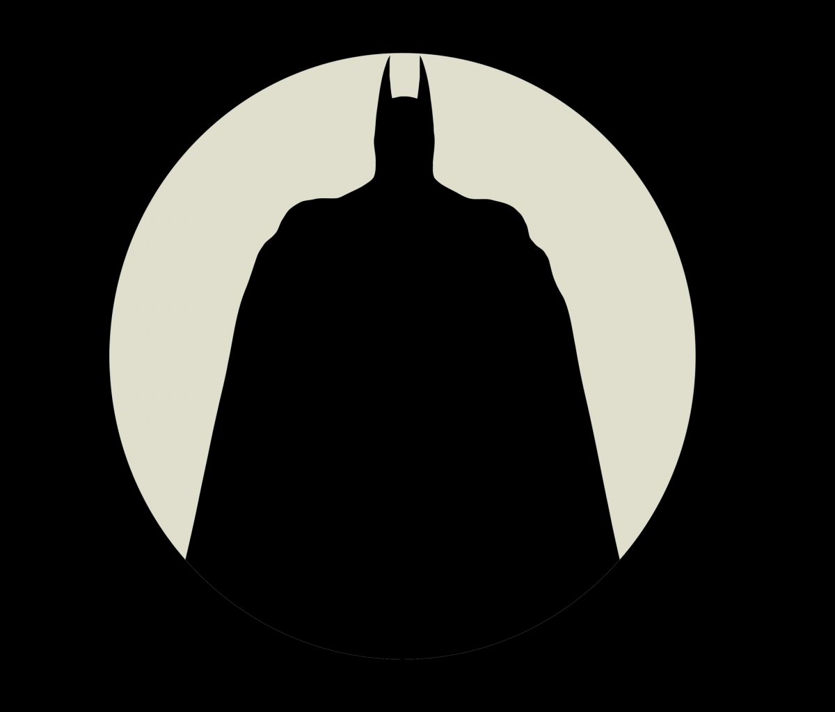 Download mobile wallpaper Batman, Moon, Simple, Comics for free.