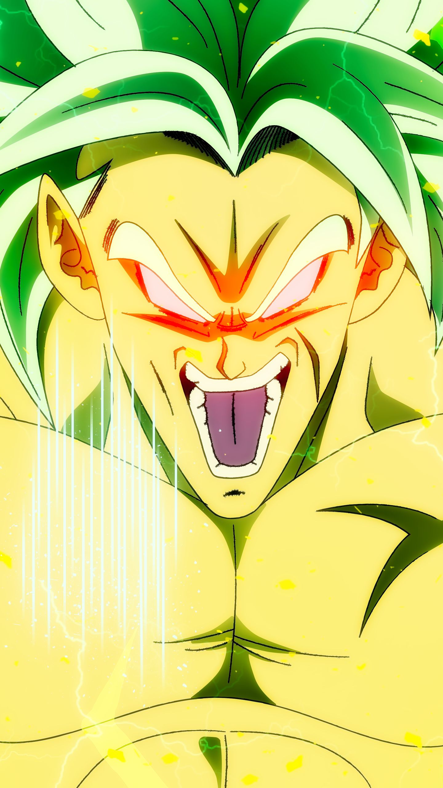 Handy-Wallpaper Dragon Ball, Animes, Broly (Dragon Ball), Dragonball Super kostenlos herunterladen.