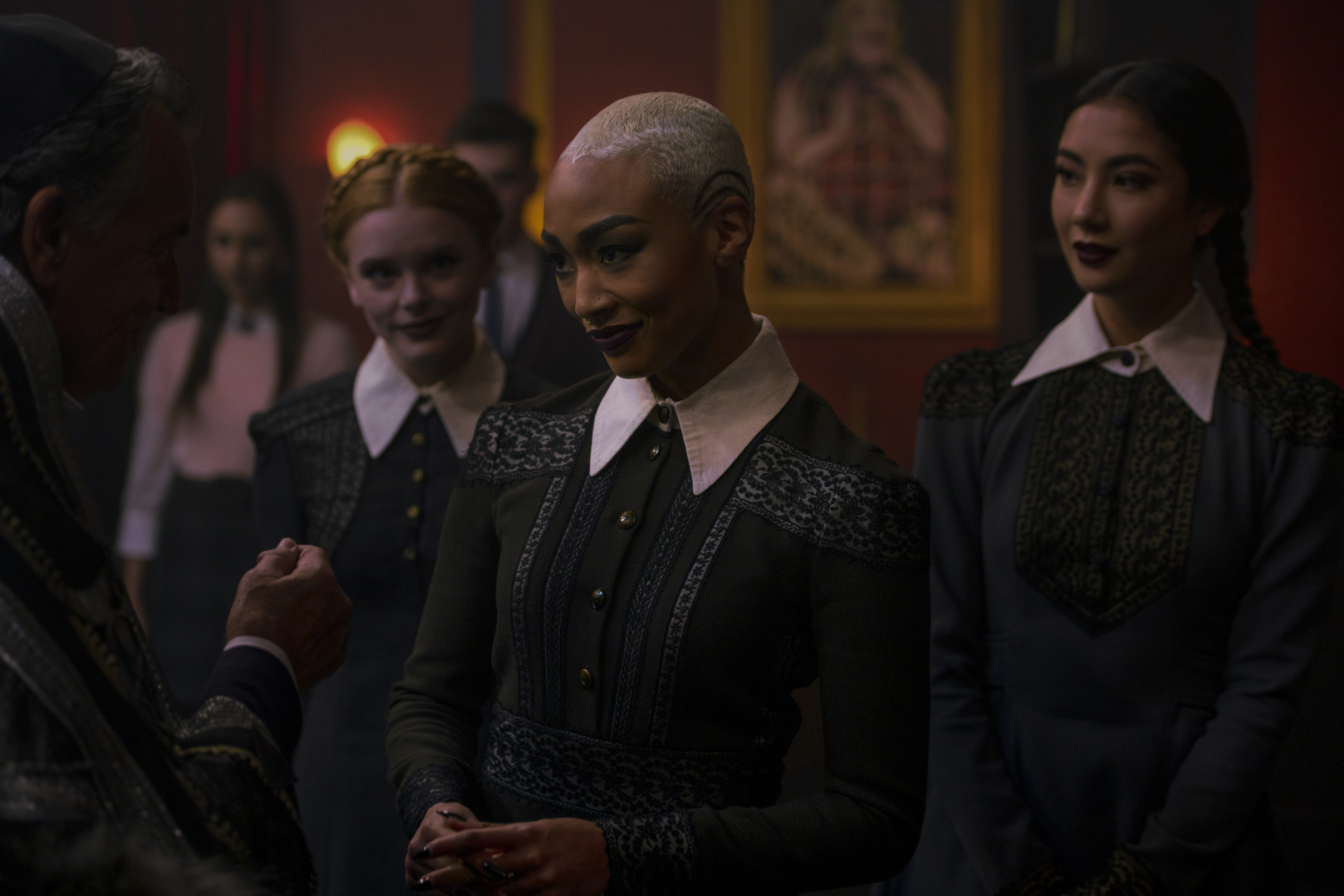 tv show, chilling adventures of sabrina, abigail cowen, adeline rudolph, agatha (chilling adventures of sabrina), dorcas (chilling adventures of sabrina), prudence (chilling adventures of sabrina), tati gabrielle