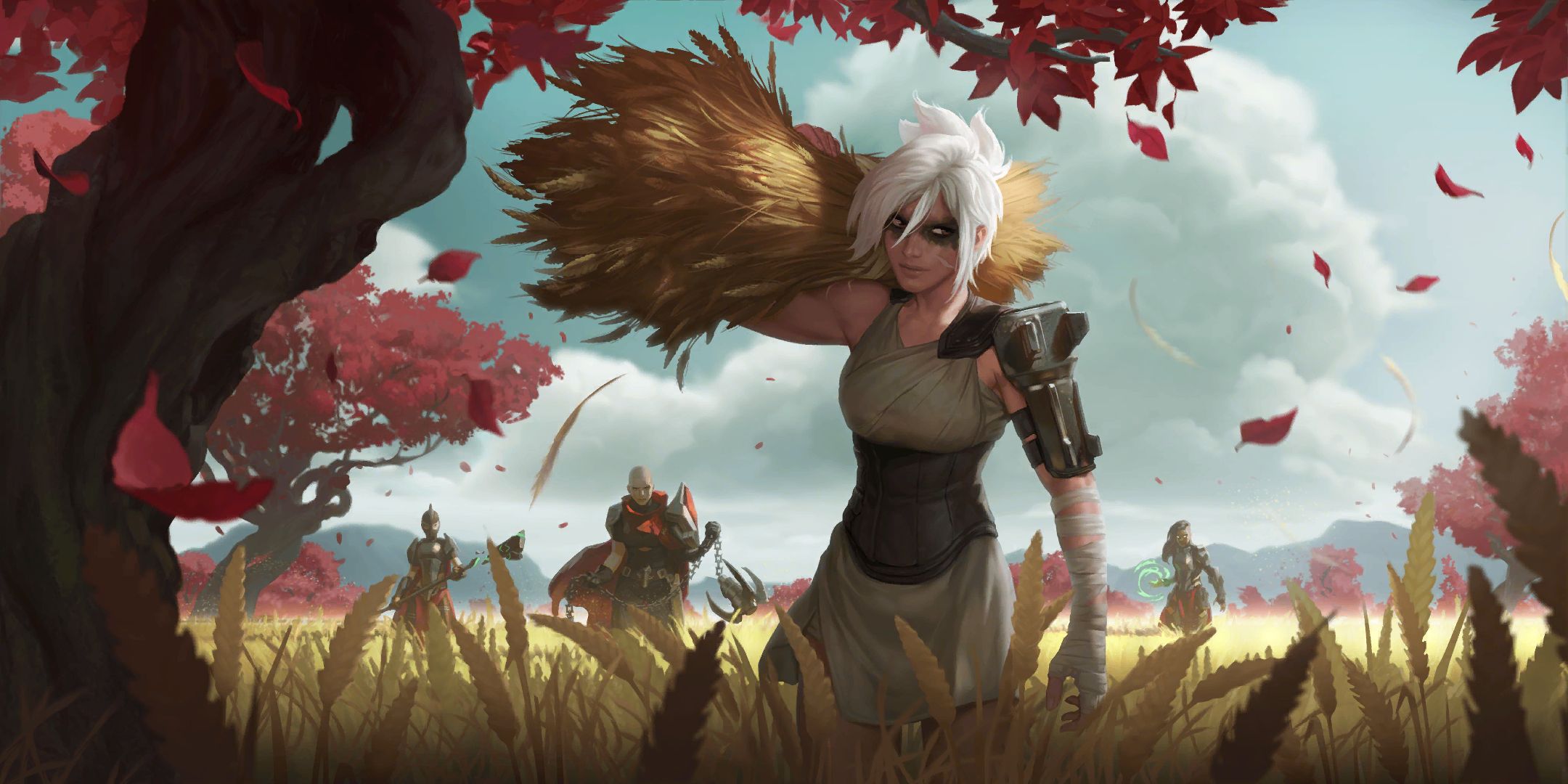 Download mobile wallpaper Video Game, Riven (League Of Legends), Legends Of Runeterra for free.