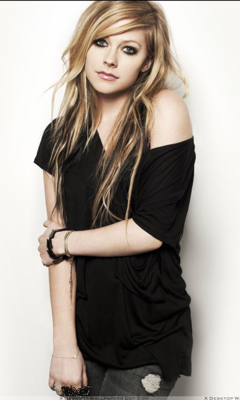 Handy-Wallpaper Musik, Avril Lavigne, Blond, Blondinen kostenlos herunterladen.