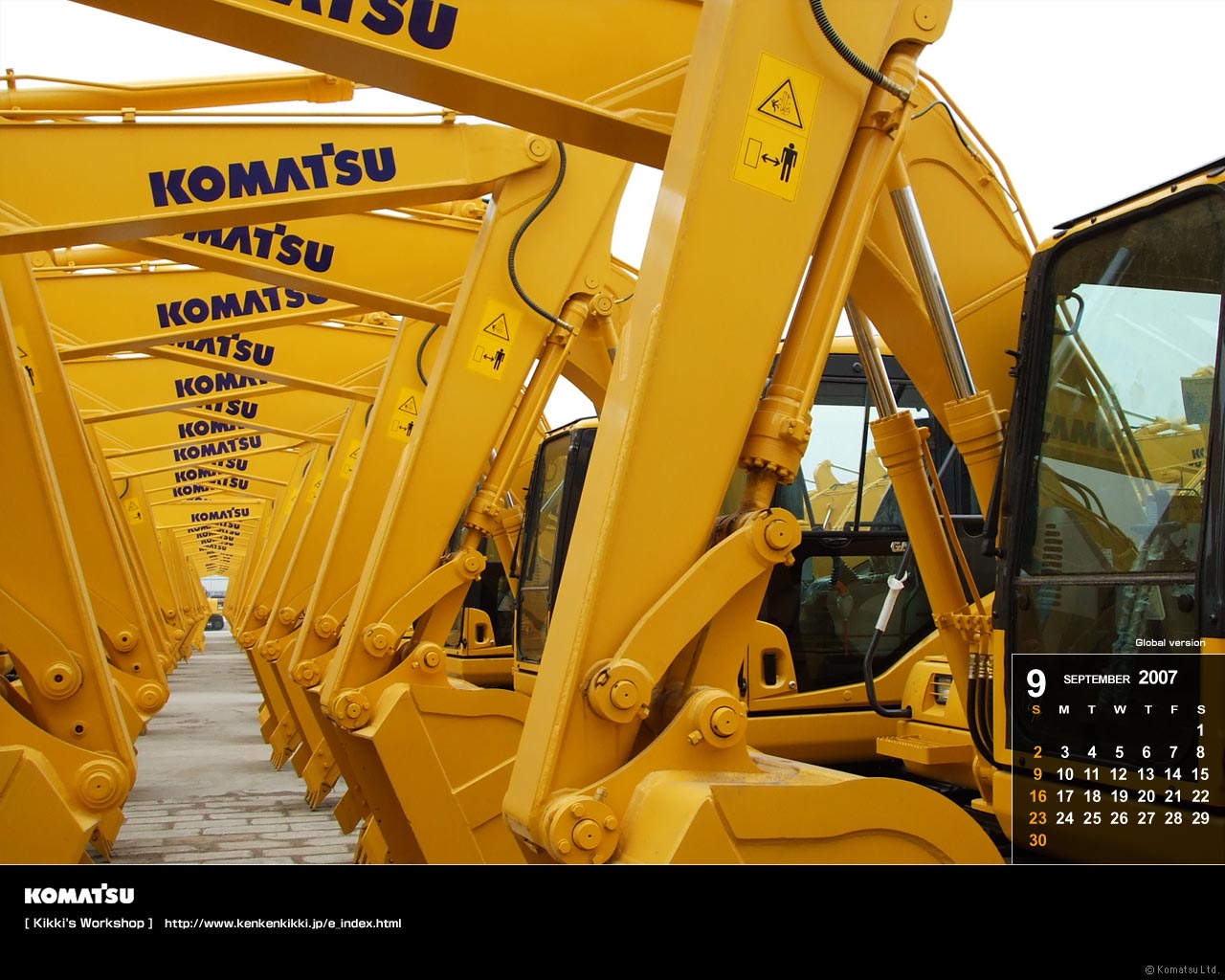 Baixar papéis de parede de desktop Komatsu HD