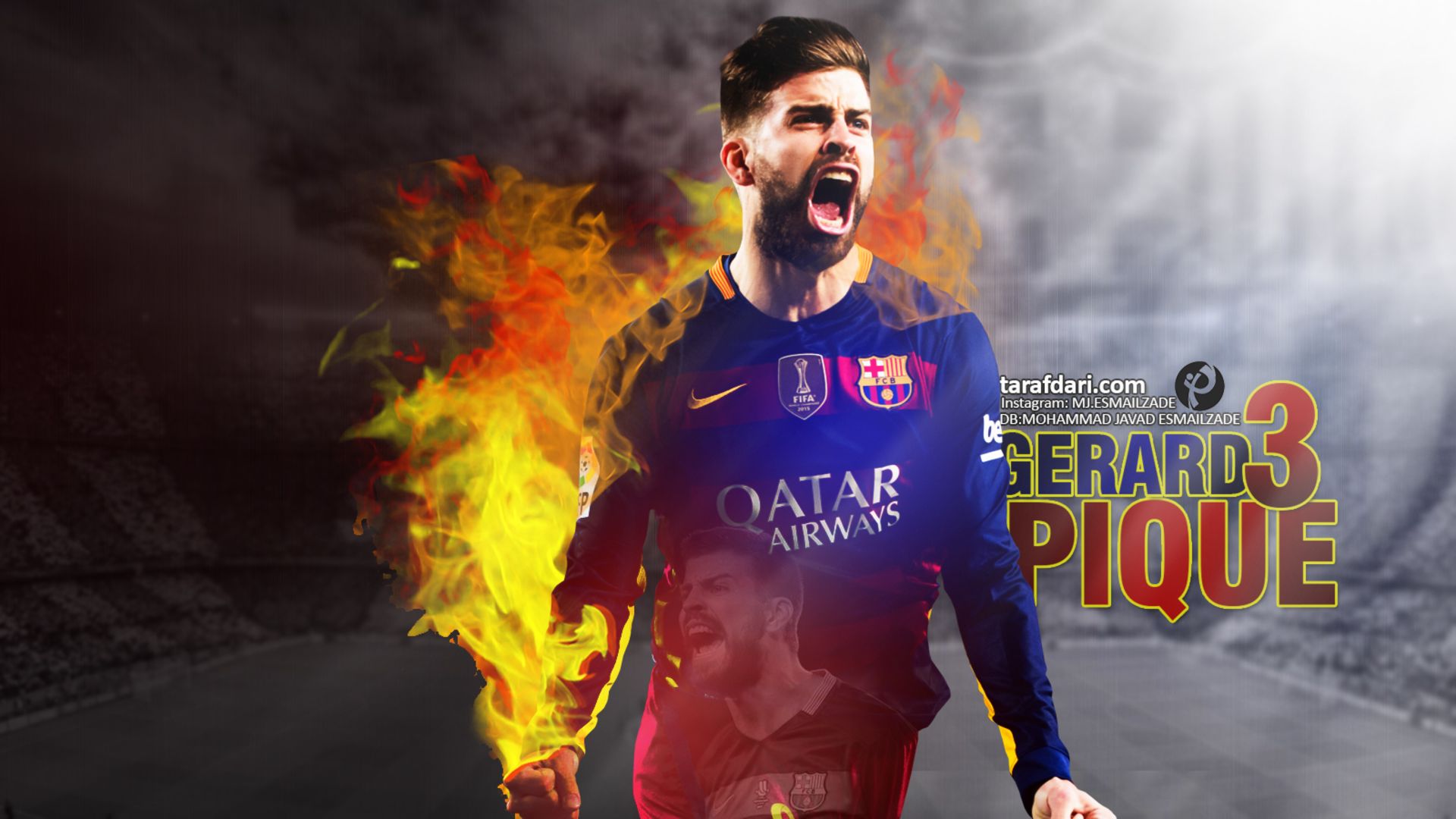 Descarga gratis la imagen Fútbol, Deporte, Fc Barcelona, Gerard Piqué en el escritorio de tu PC
