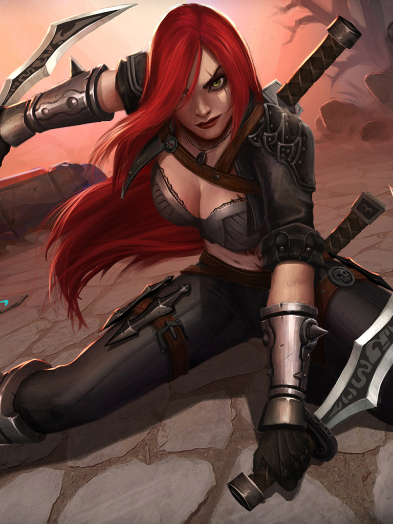 Baixar papel de parede para celular de League Of Legends, Videogame, Katarina (Liga Das Lendas) gratuito.