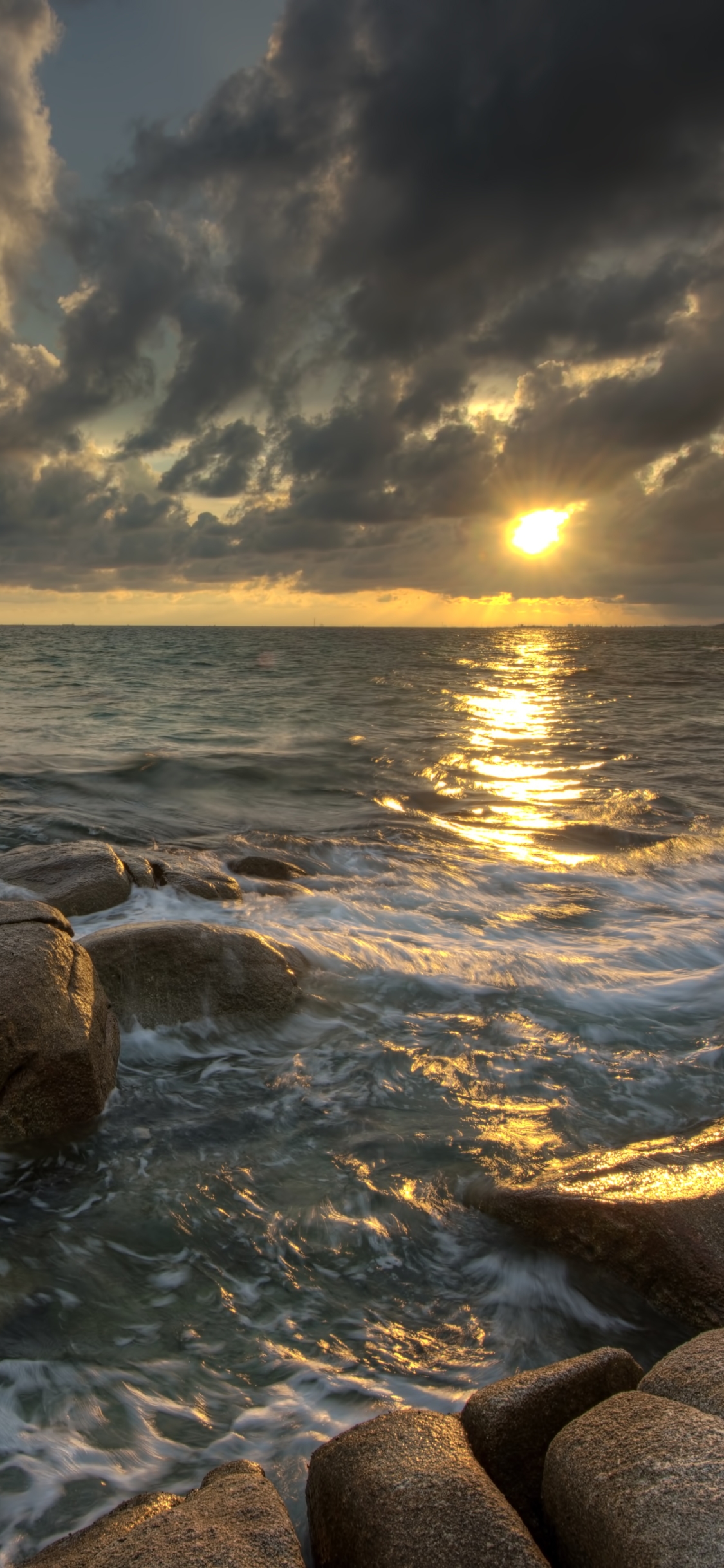 Handy-Wallpaper Natur, Horizont, Ozean, Wolke, Erde/natur kostenlos herunterladen.