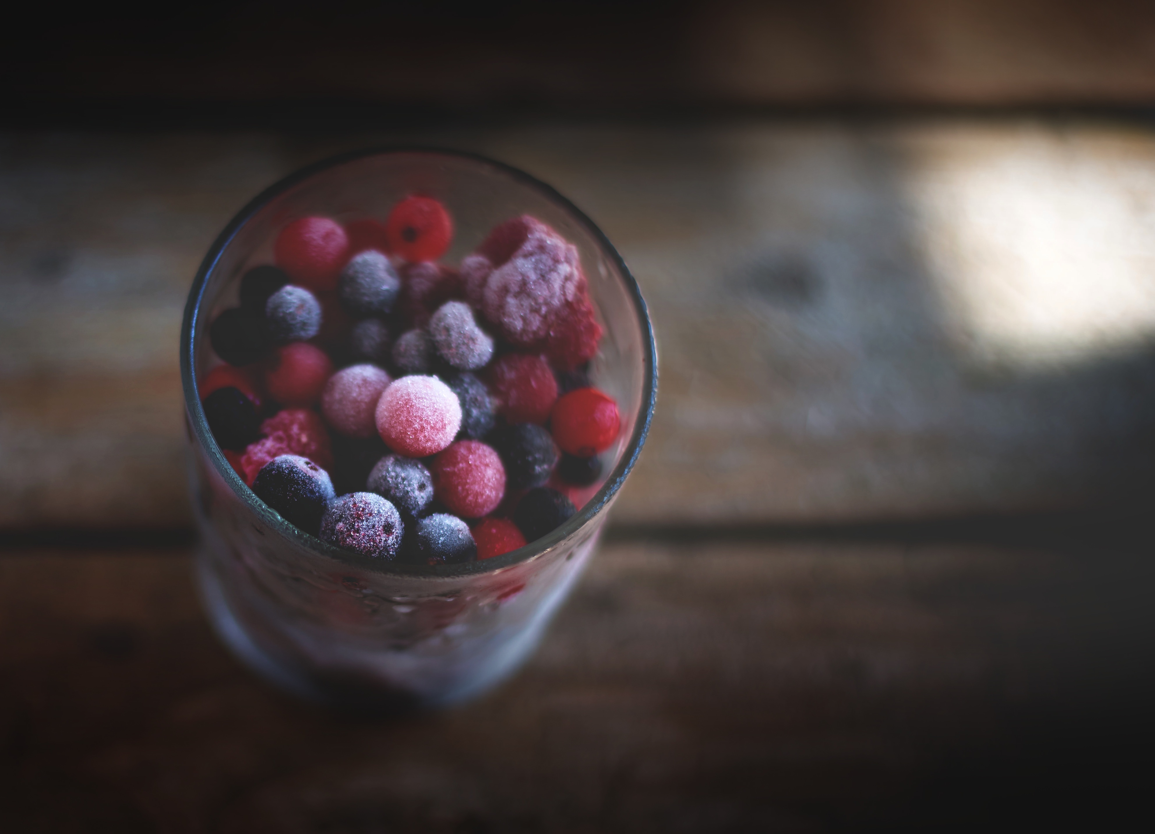 food, raspberry, bilberries, berries, frozen