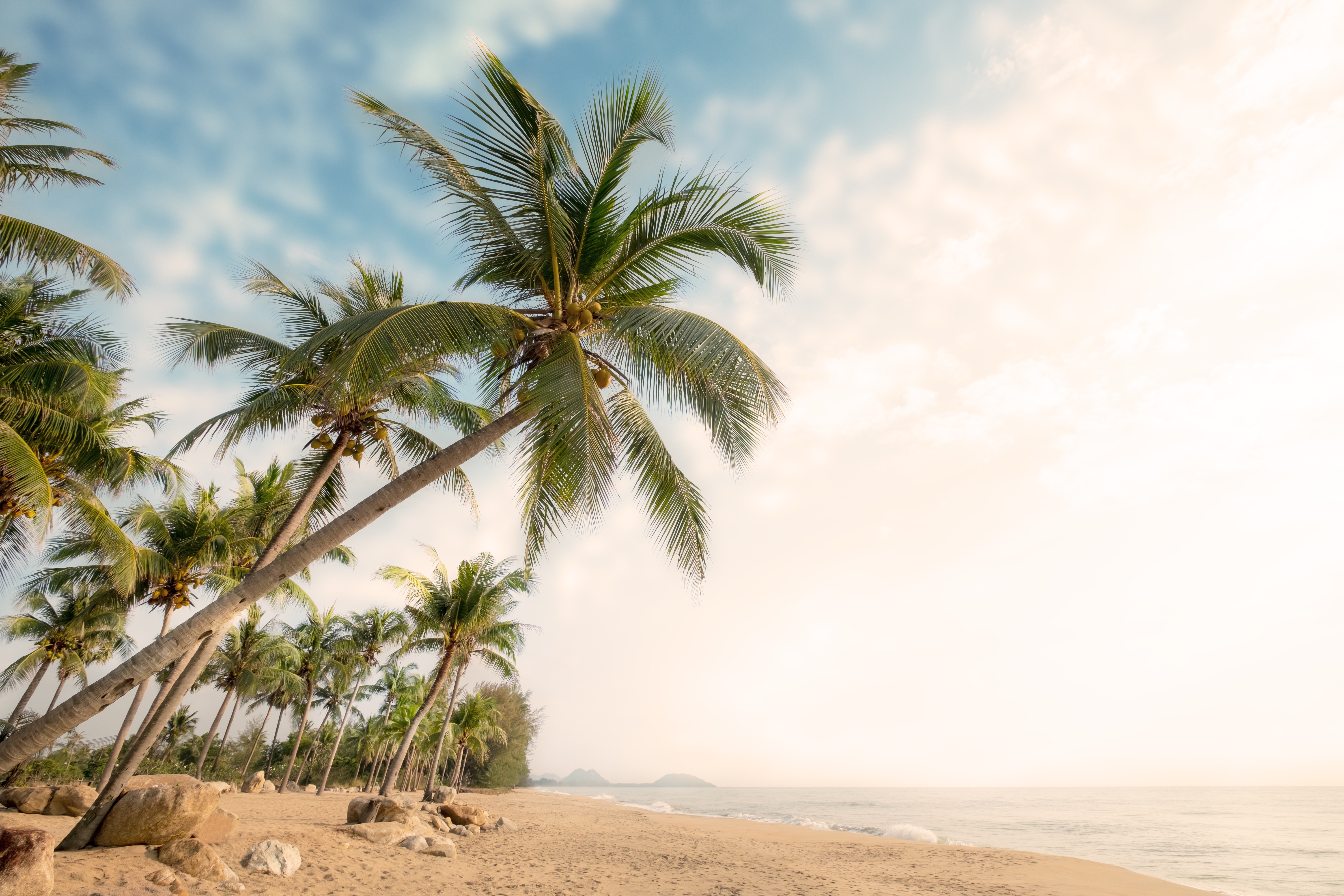 Free download wallpaper Nature, Beach, Horizon, Earth, Tropical on your PC desktop