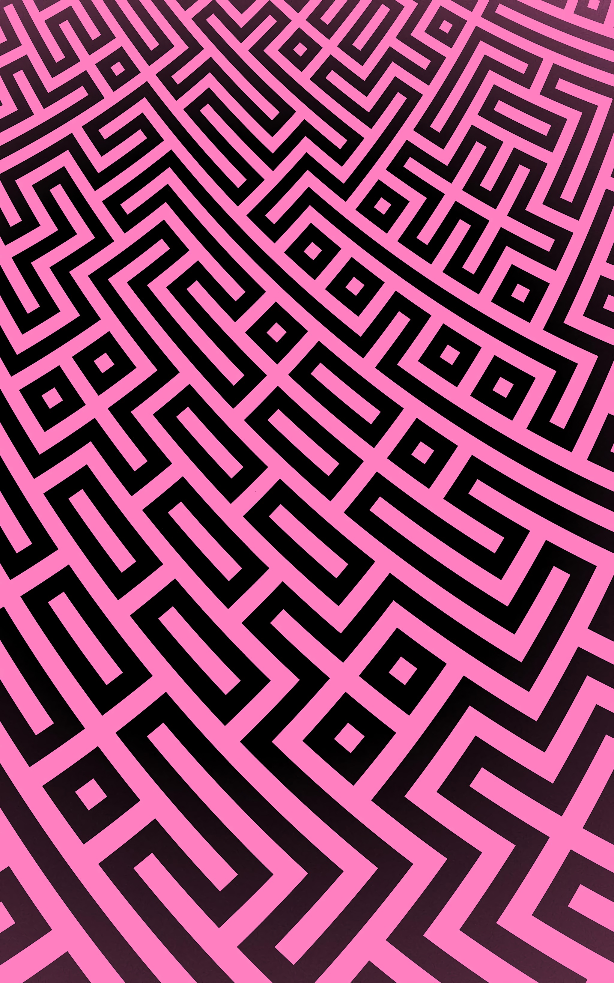 geometric, lines, pink, pattern, black, texture, textures Full HD