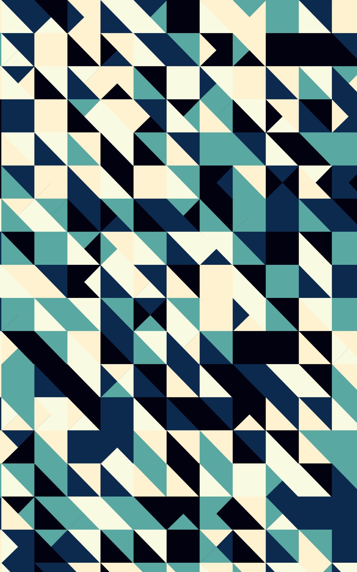 無料モバイル壁紙青い, 色, 概要, 三角形, ジオメトリをダウンロードします。