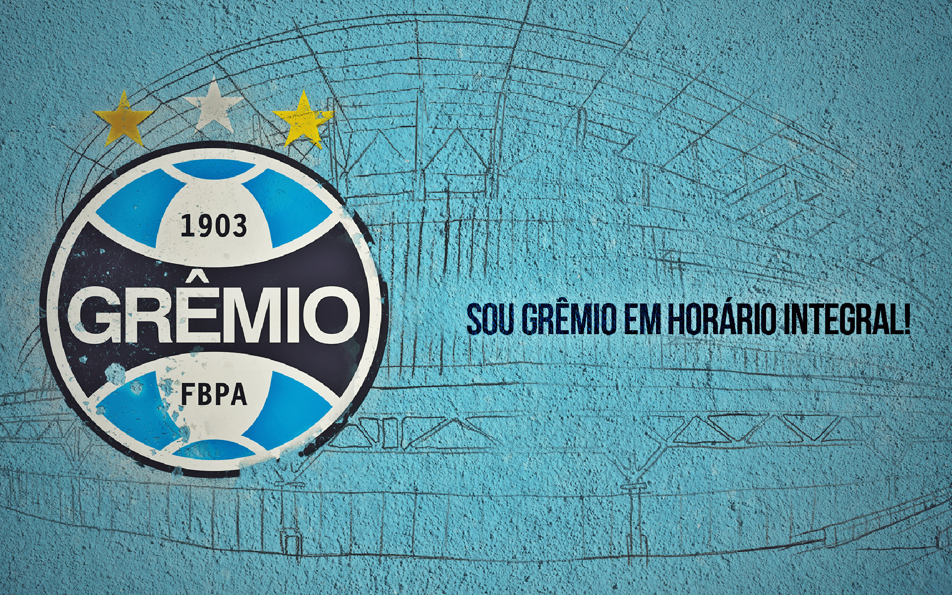 Скачать картинку Футбол, Эмблема, Футбольный, Виды Спорта, Лого, Grêmio Foot Ball Порту Алегринсе в телефон бесплатно.