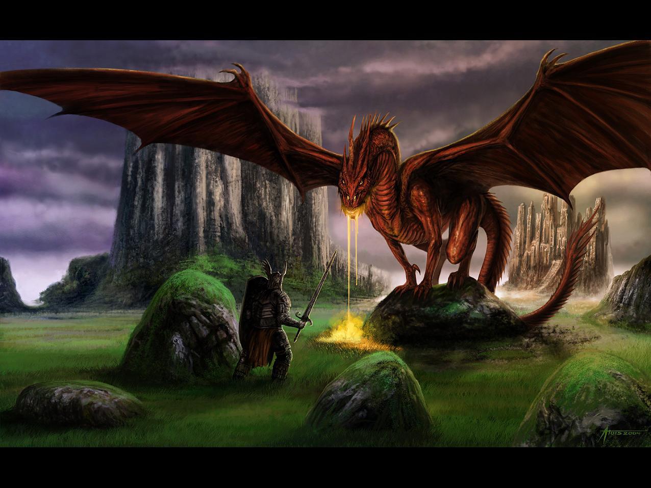Descarga gratuita de fondo de pantalla para móvil de Dragones, Fantasía.