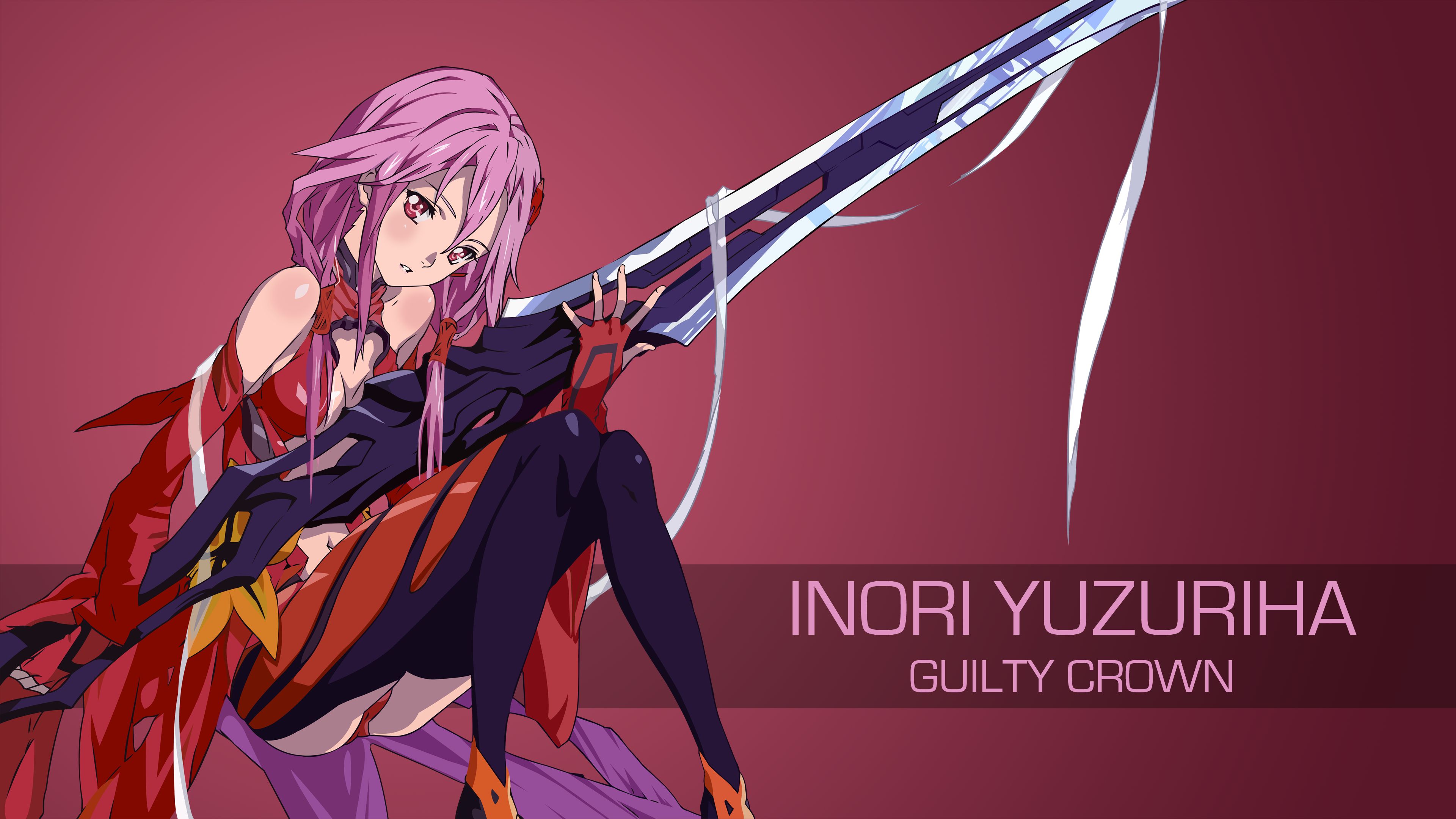 Laden Sie das Animes, Guilty Crown, Inori Yuzuriha-Bild kostenlos auf Ihren PC-Desktop herunter