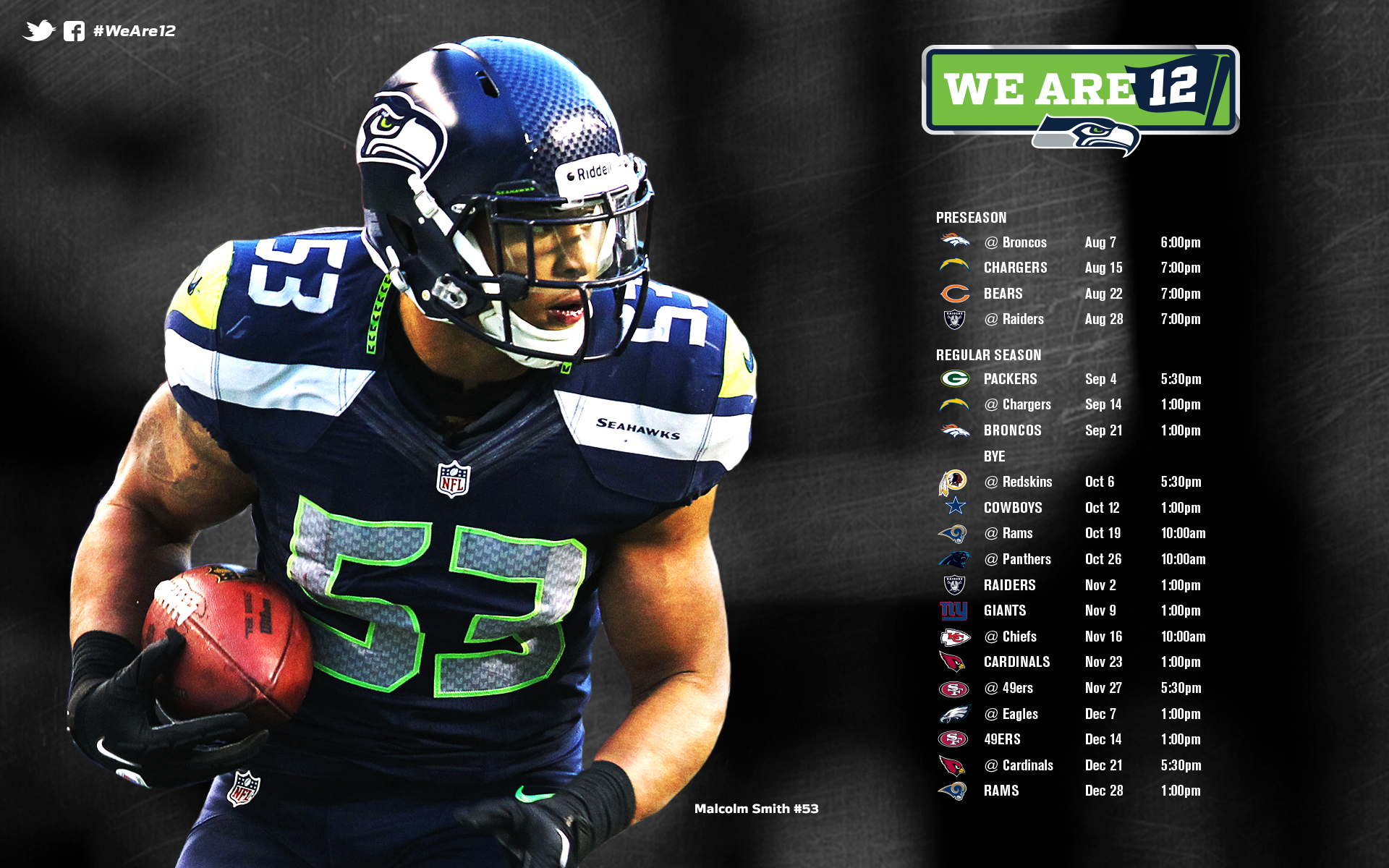 Download mobile wallpaper Seattle Seahawks, Football, Sports for free.