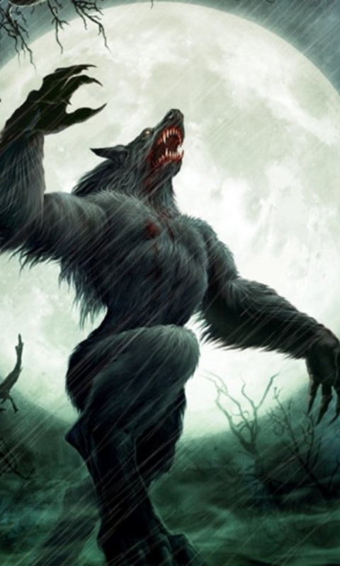 Download mobile wallpaper Dark, Werewolf for free.