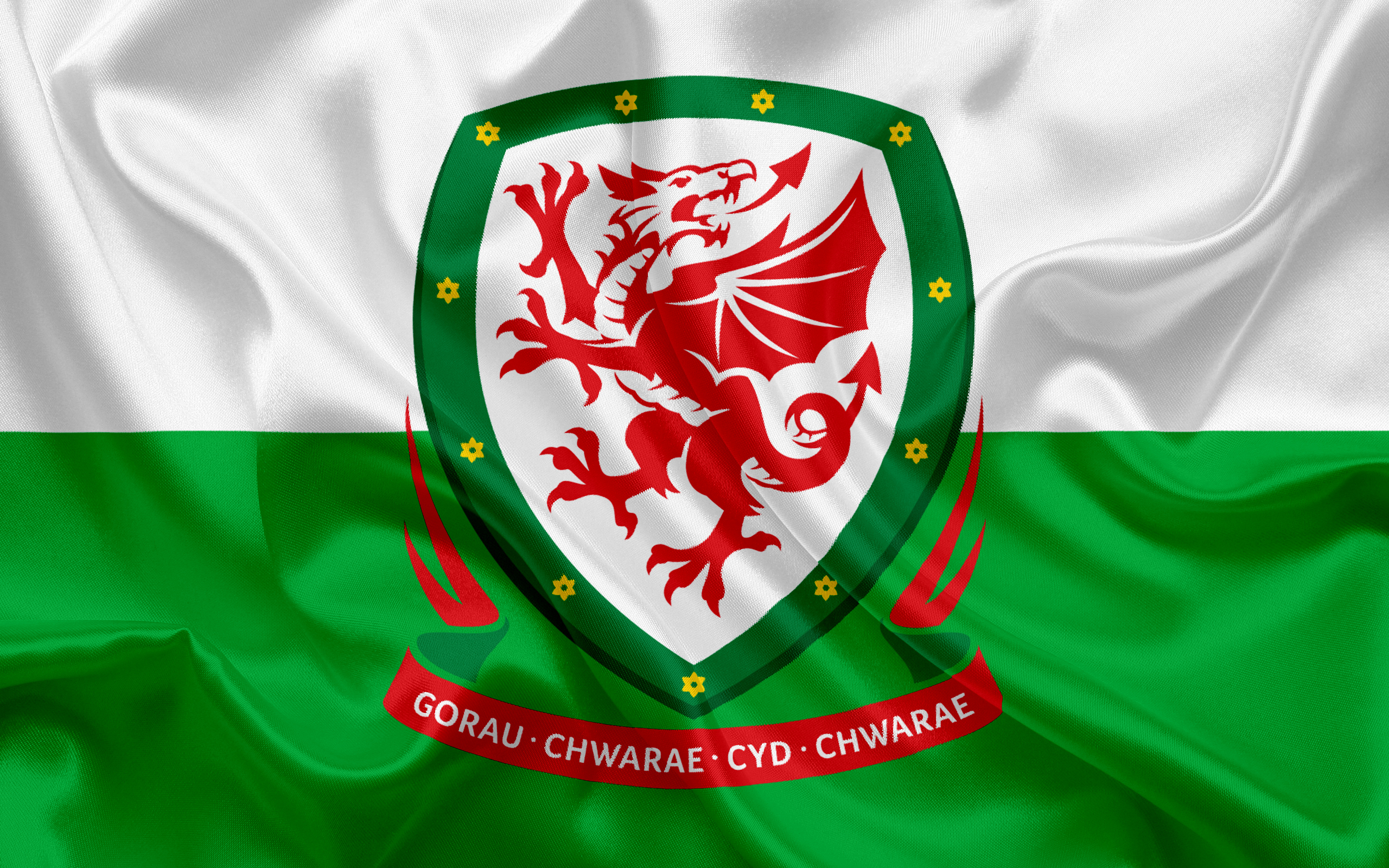 Популярные заставки и фоны Национальная Футбольная Команда Уэльса на компьютер