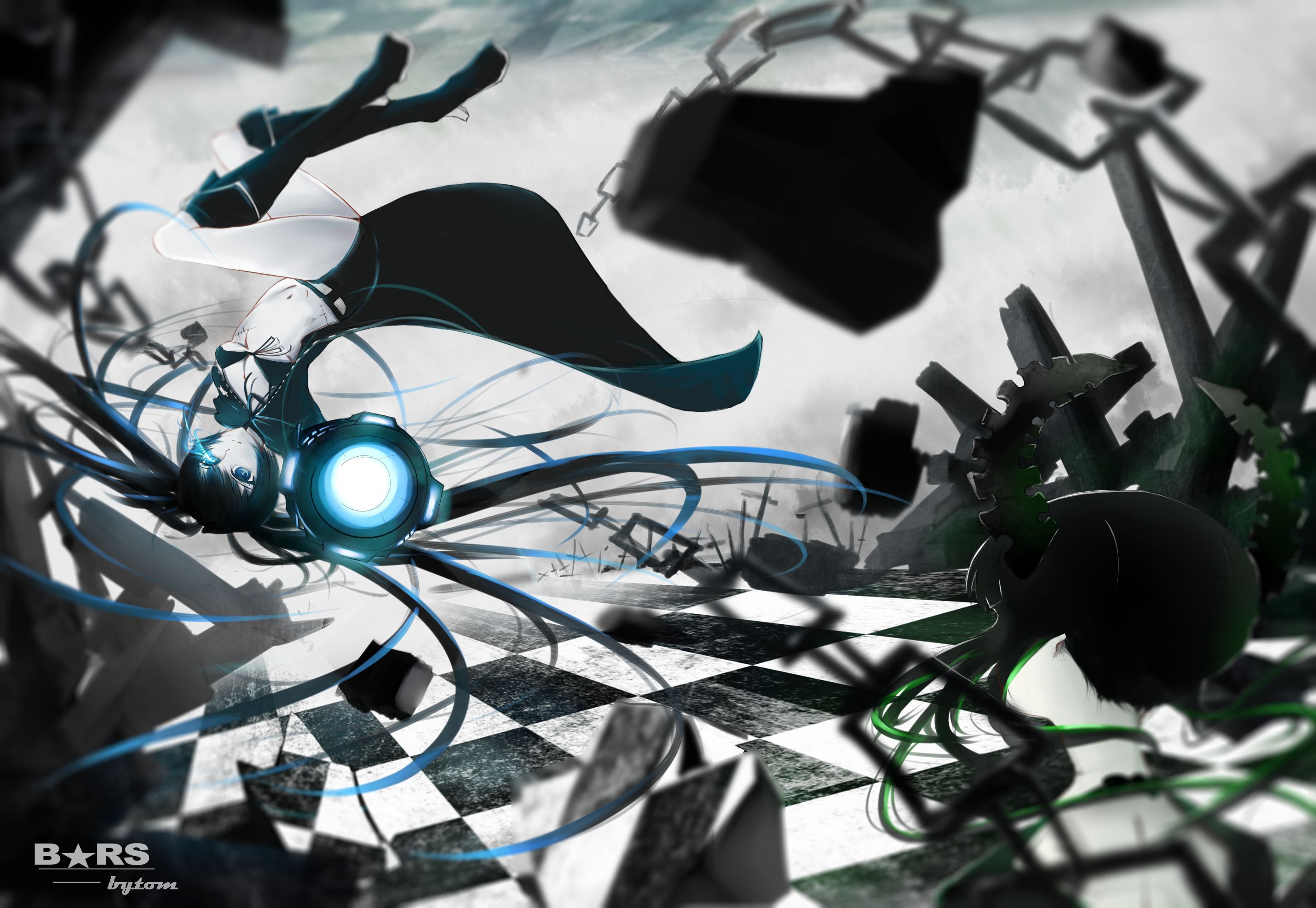 Descarga gratis la imagen Animado, Burakku Rokku Shuta, Maestro Muerto (Black Rock Shooter) en el escritorio de tu PC