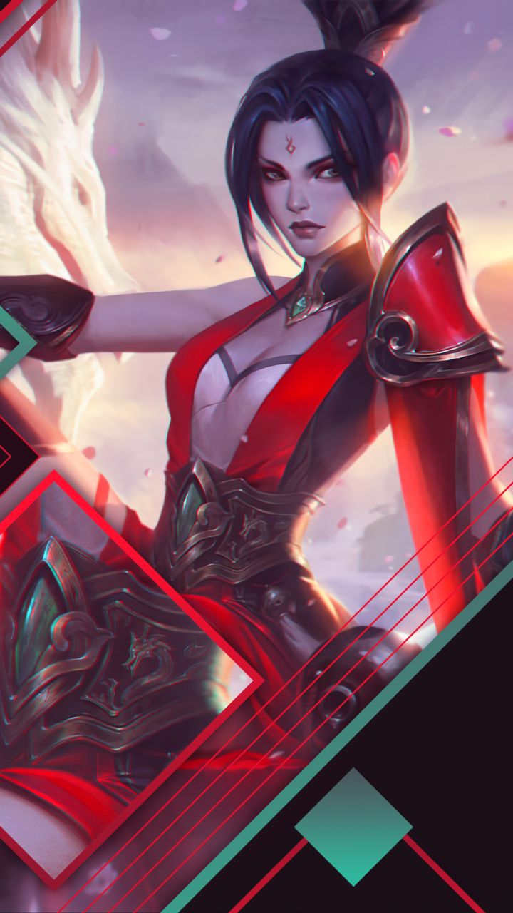 Download mobile wallpaper League Of Legends, Video Game, Riven (League Of Legends) for free.