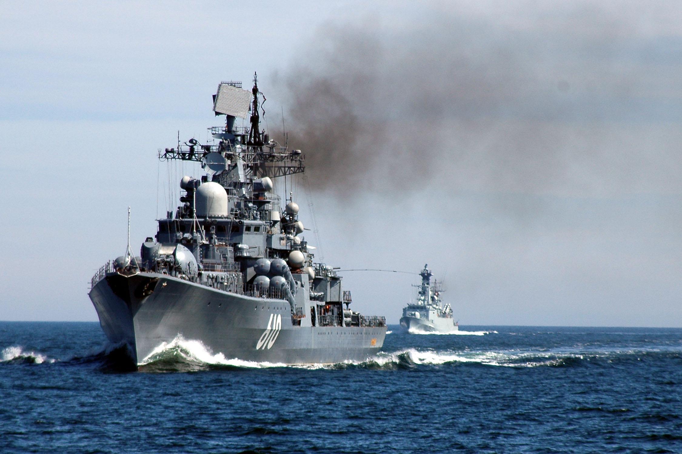 370157 Hintergrundbild herunterladen militär, russische marine, zerstörer, nastojtschiwyj (610), kriegsschiffe - Bildschirmschoner und Bilder kostenlos