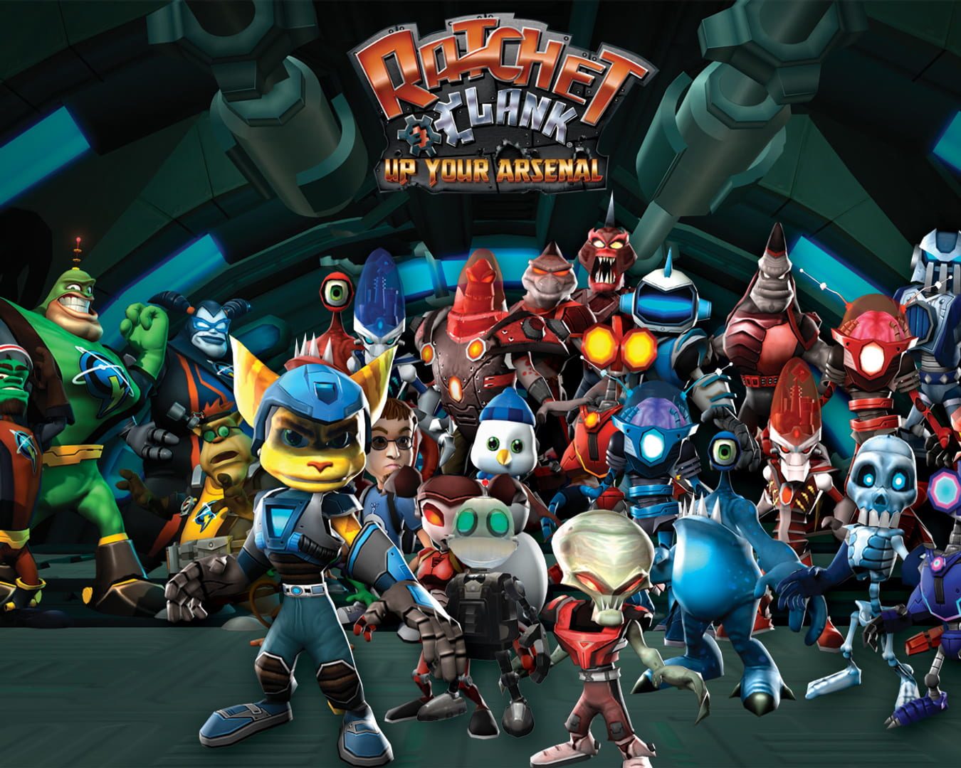 video game, ratchet & clank: up your arsenal, ratchet & clank